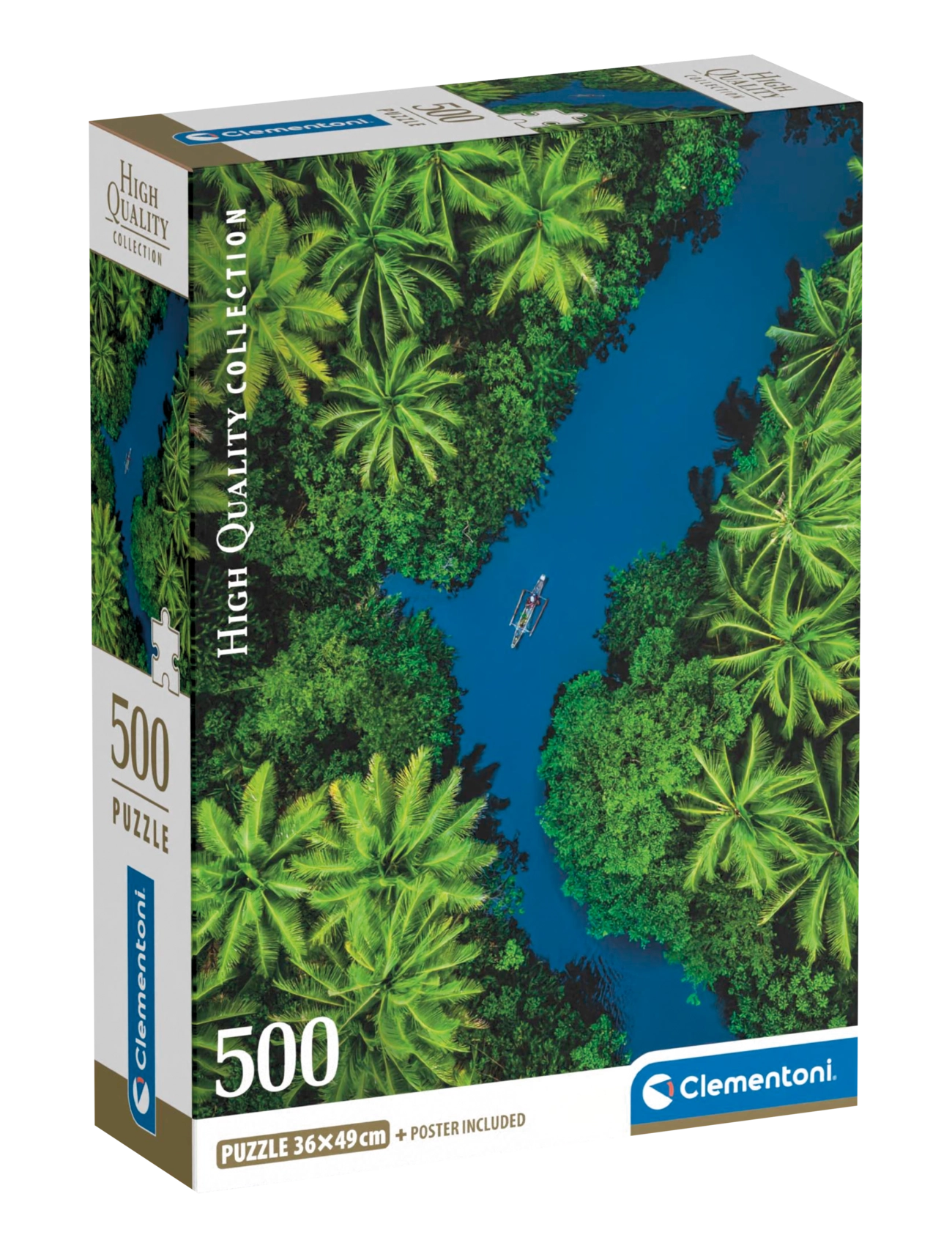 Clementoni Tropical Aerial View 500pcs - Clementoni - MULTICOLOR / multi