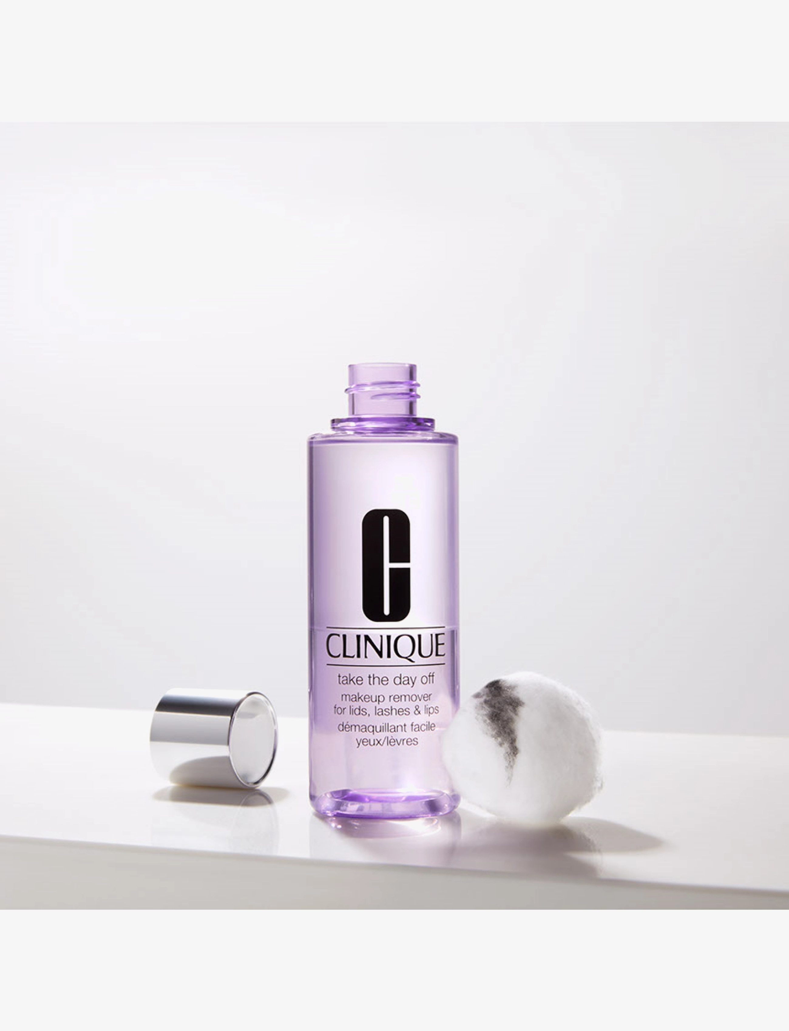 Clinique Take the Day off Makeup Remover for Lids, Lashes and Lips rengöring & peeling dam – bild 3