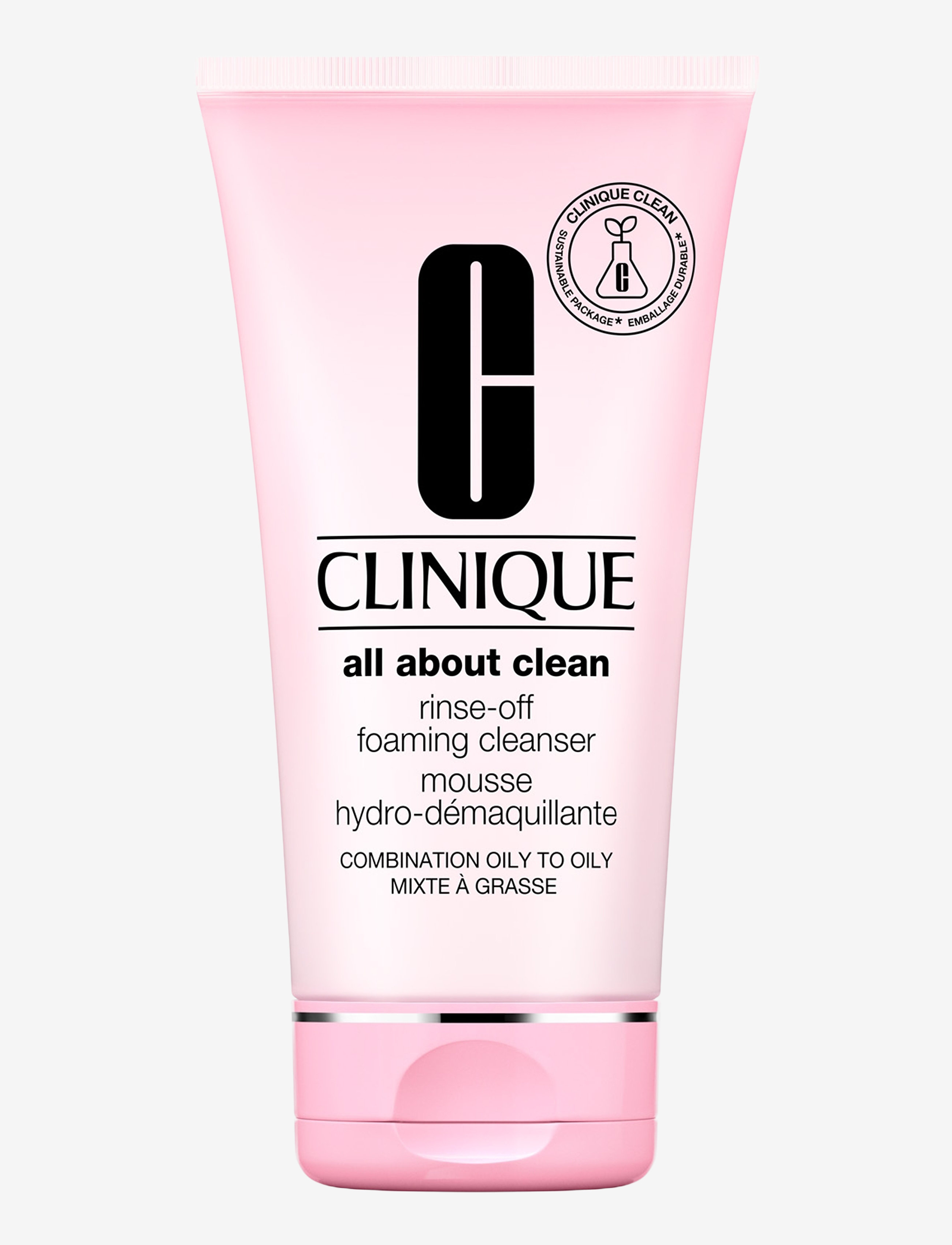 Clinique Rinse-Off Foaming Cleanser, 150ml, Nude, Rengøringsmidler > Ansigtsvask Og Rengøringsmidler, Dame