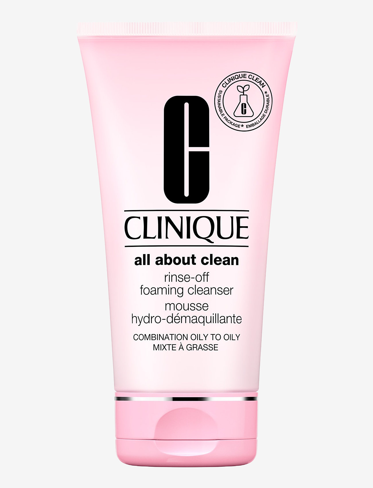 Clinique - Rinse-Off Foaming Cleanser - rengöringsgel - clear - 0