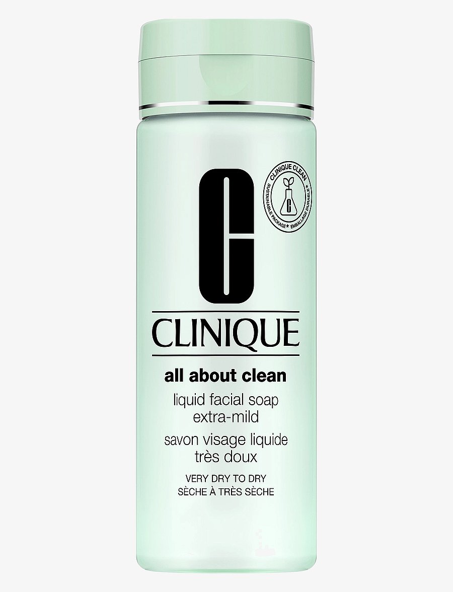 Clinique - All About Clean Liquid Facial Soap Extra-mild - puhdistusgeelit - clear - 0