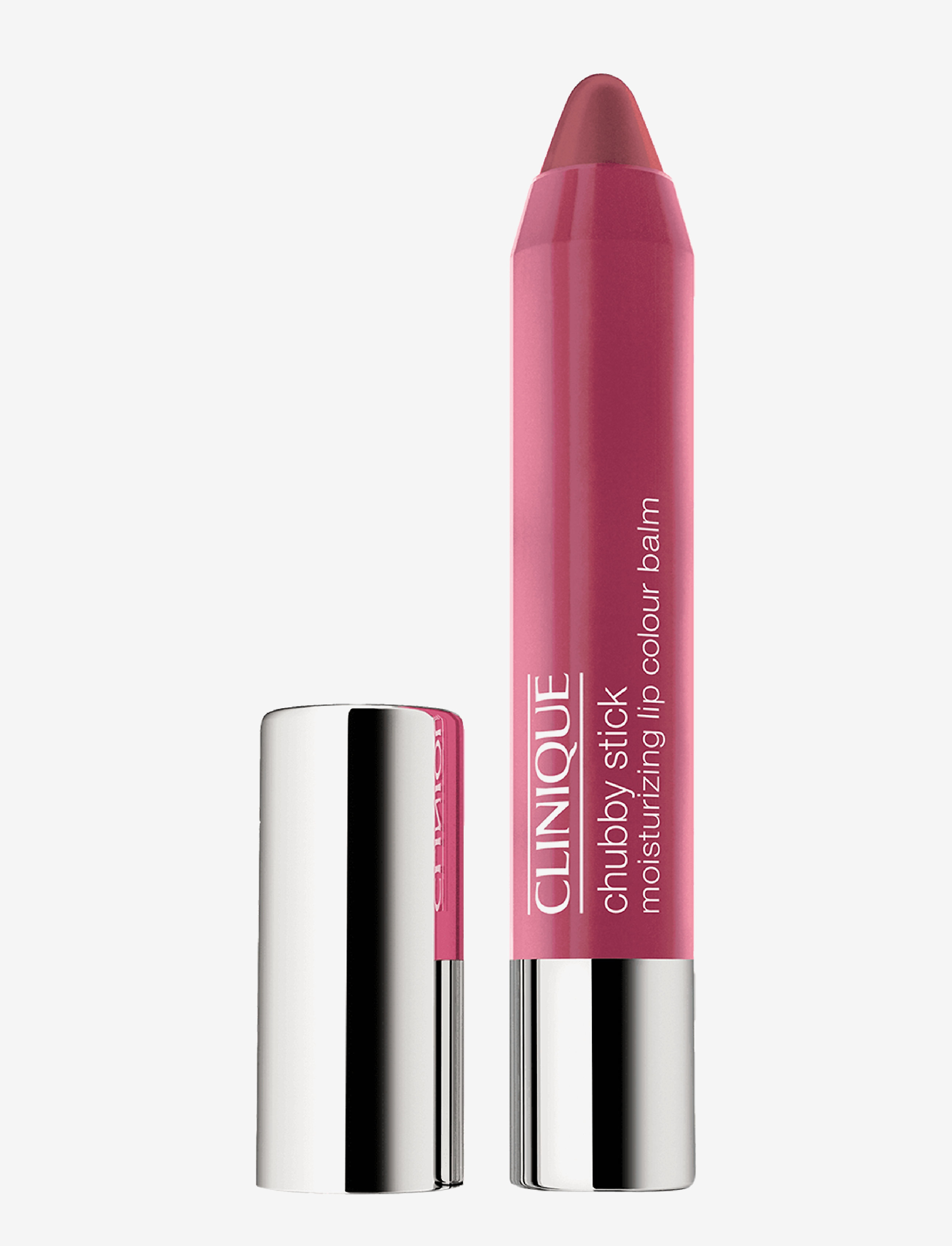 Clinique Chubby Stick Moisturizing Lip Colour Balm - Ansiktsvård - SUPER STRAWBERRY / pink/rose