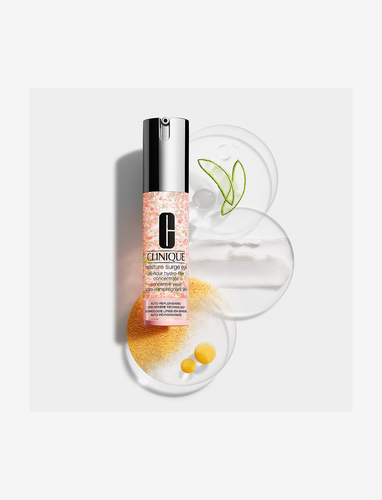Clinique - Moisture Surge Eye 96H Hydro-Filler Concentrate - Øjencremer - clear - 3