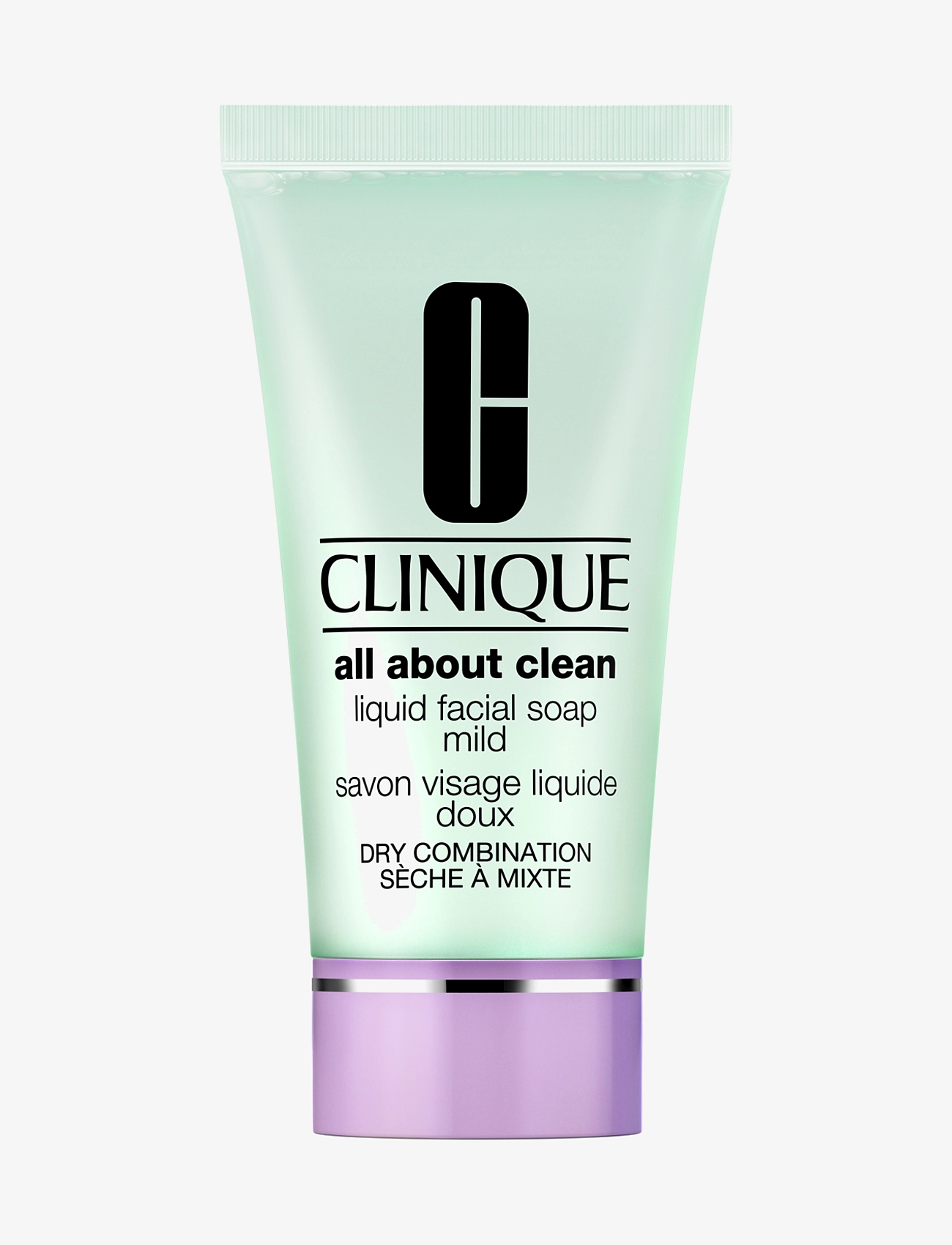 Clinique All About Clean Liquid Facial Soap Mild, Ansigtsvask & Rensemiddel, Nude, Str: 30 ml