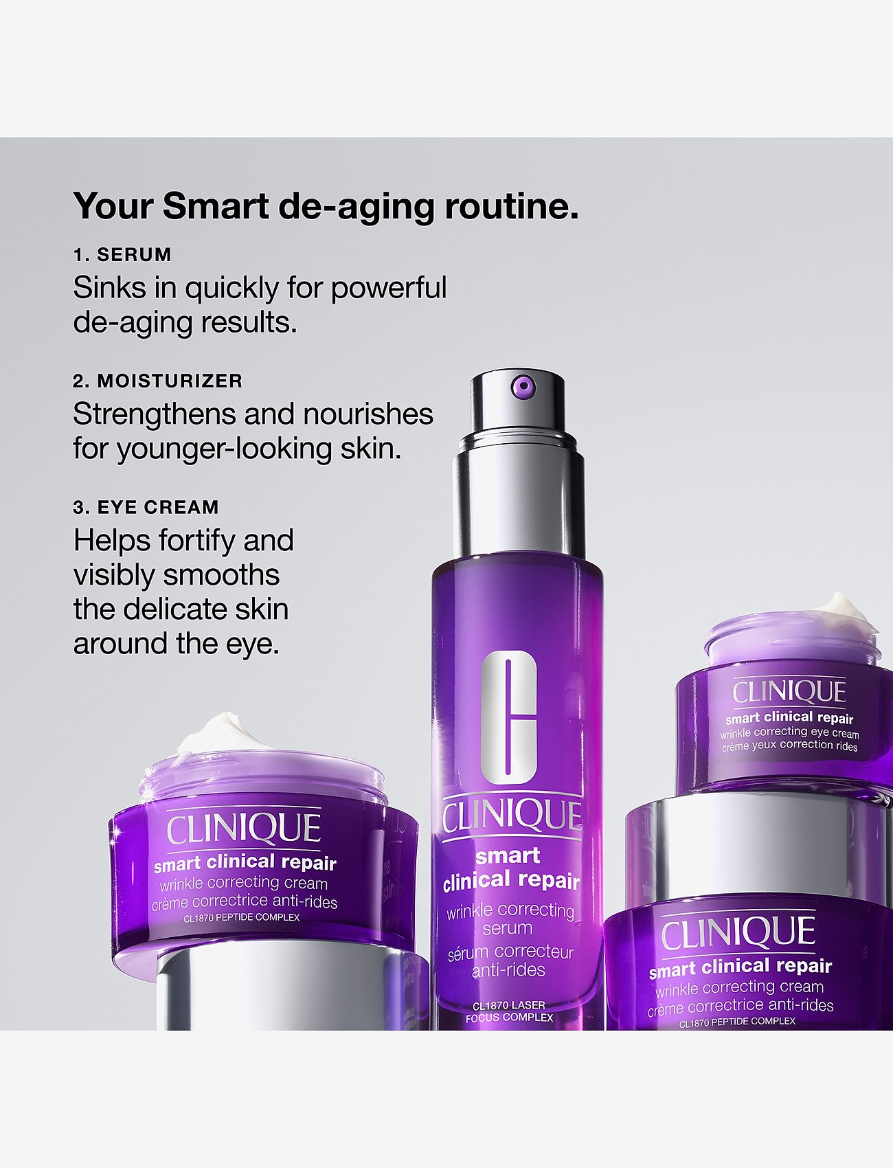 Clinique - Smart Clinical Repair Wrinkle Face Cream - sommerens hudpleje - no colour - 5