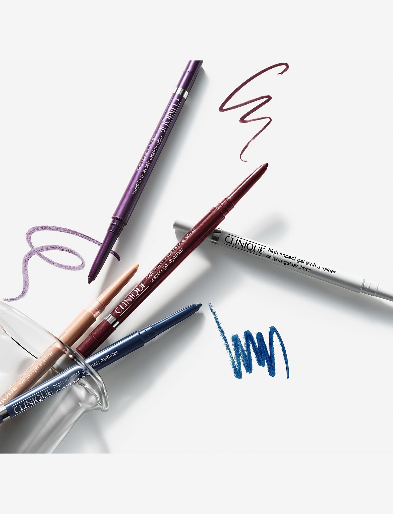 Clinique - High Impact Gel Tech Eyeliner - valmiina treffi-iltaan - sparkling amethyst - 5