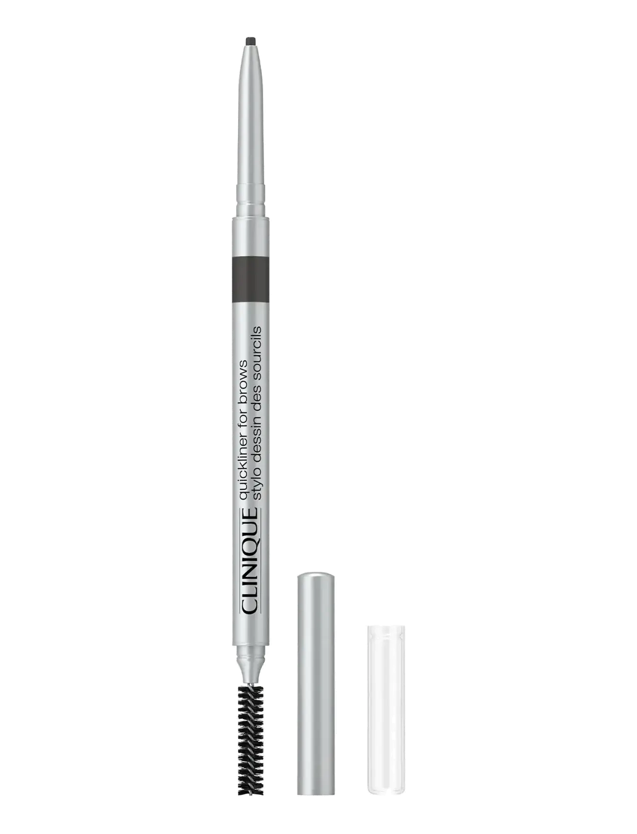 Clinique Quickliner For Brows, 0.6 G, Grey, Øjenbryn > Øjenbrynsgel, Dame
