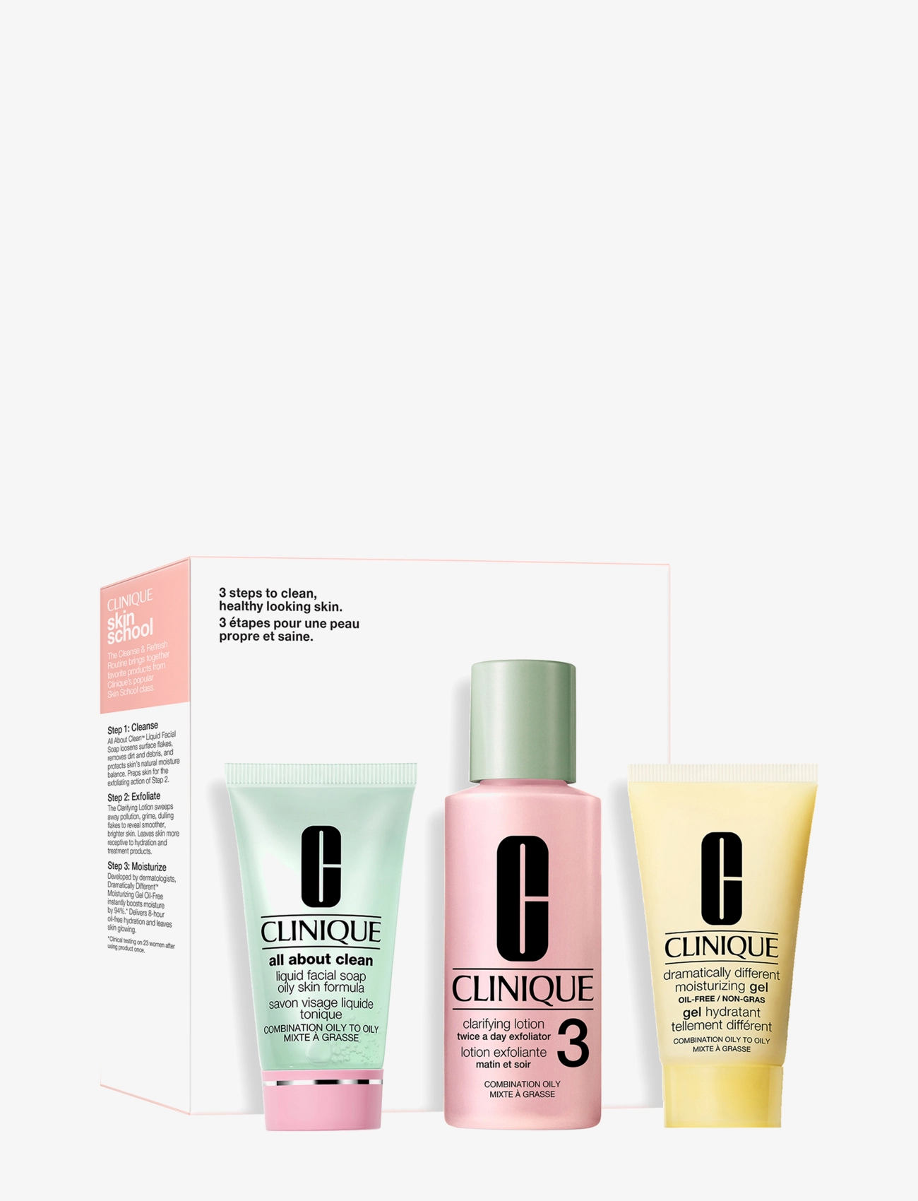 Clinique 3 Step Skin Type 3 Set - Beauty för Män - NO COLOUR / undefined