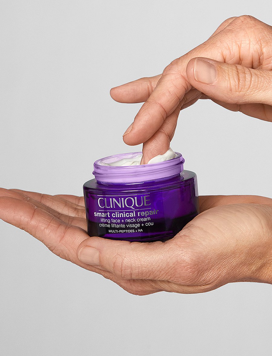 Clinique - Smart Clinical Repair Lifting Face + Neck Cream - sommarens hudvård - clear - 0