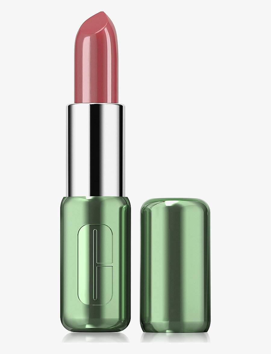 Clinique - Pop Longwear Lipstick Shine - förðunarvörur - fig pop - 0