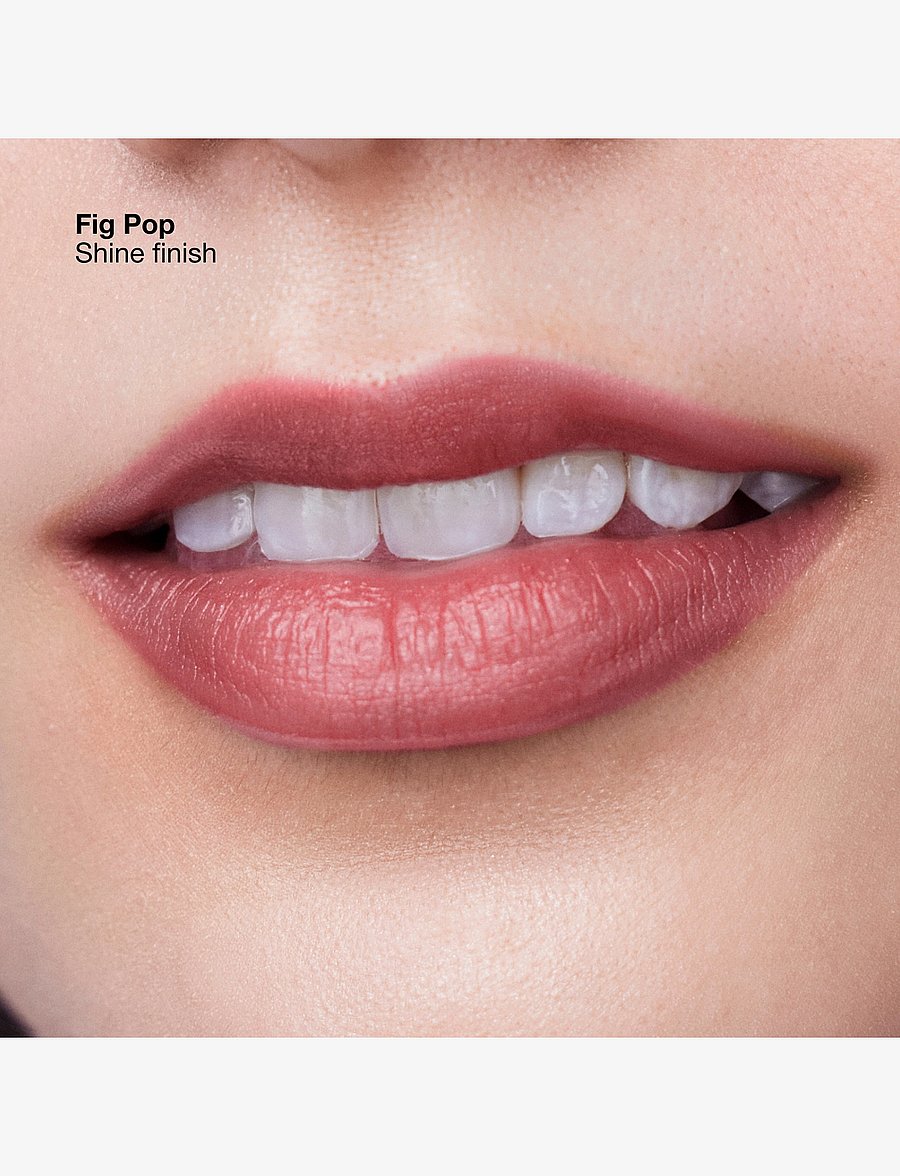 Clinique - Pop Longwear Lipstick Shine - förðunarvörur - fig pop - 1