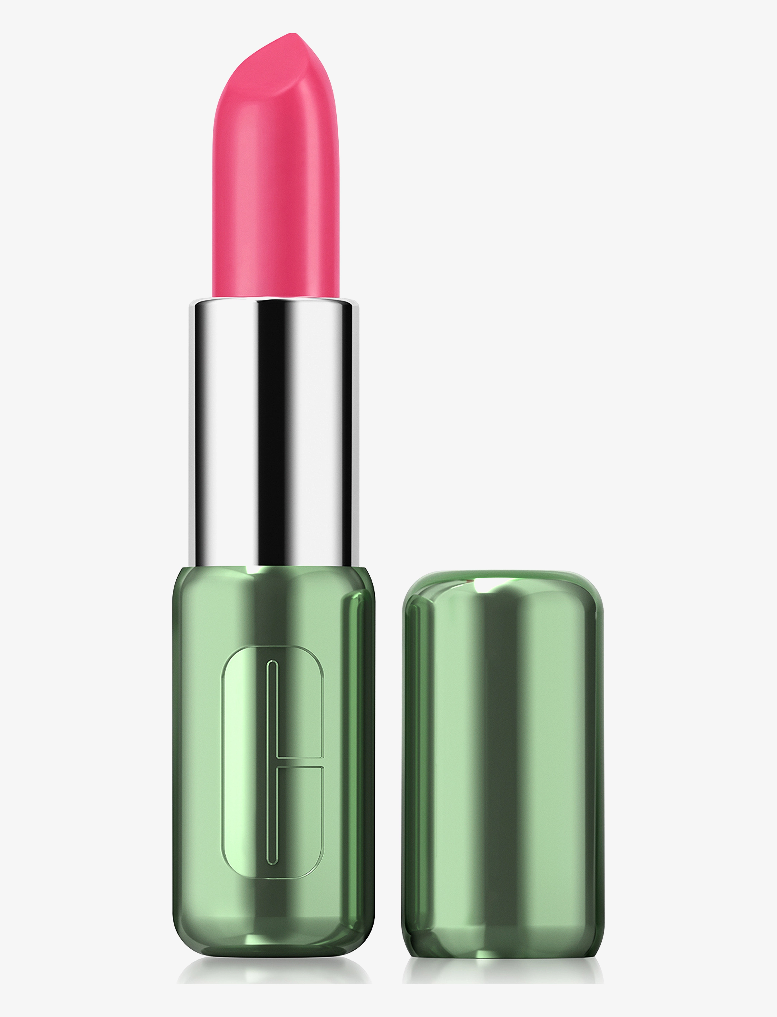 Clinique Pop Longwear Lipstick Satin - Læbestifter - DISCO POP / clear