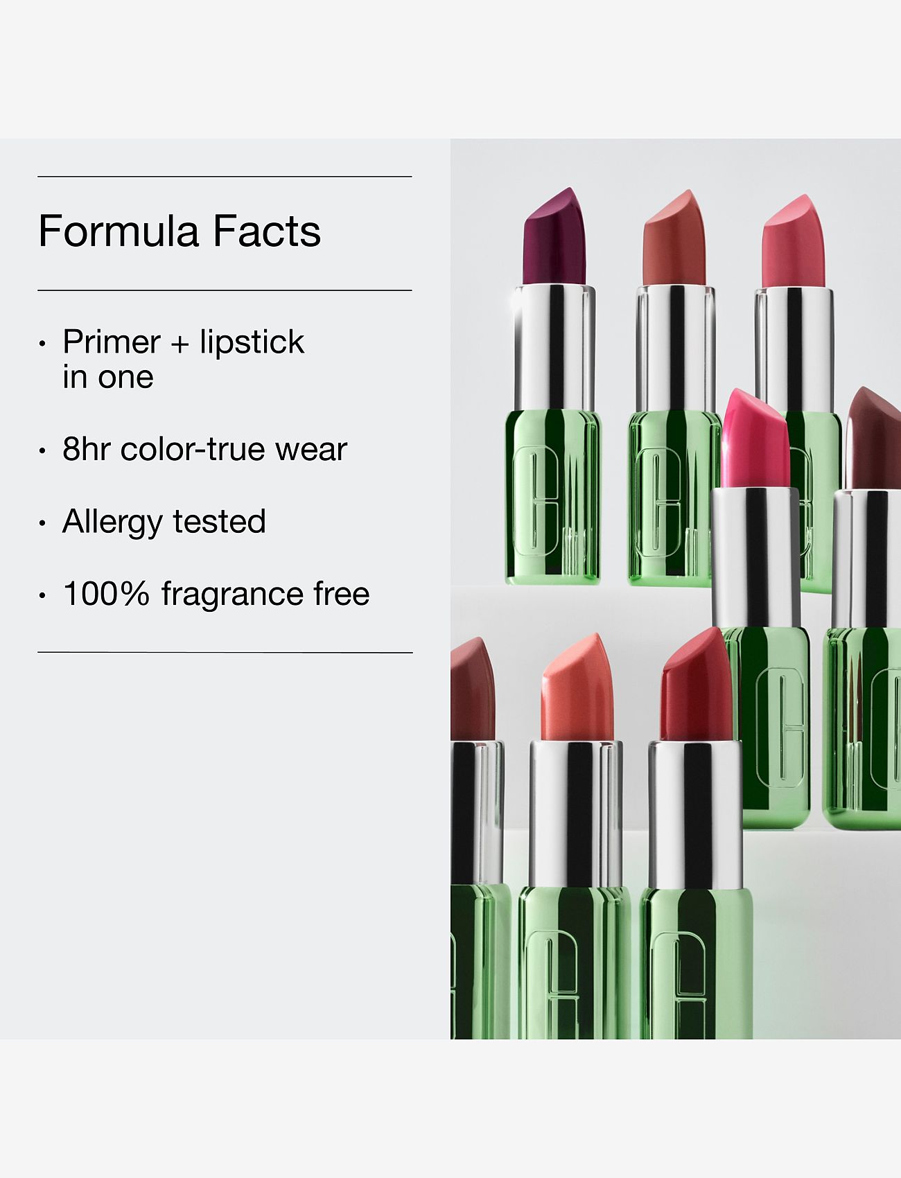 Clinique - Pop Longwear Lipstick  Satin - makeup - petal pop satin - 3