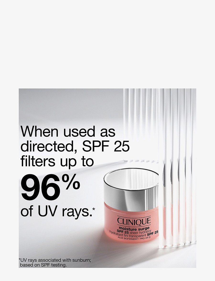 Clinique - Moisture Surge SPF 25 - sommerens hudpleje - no colour - 4