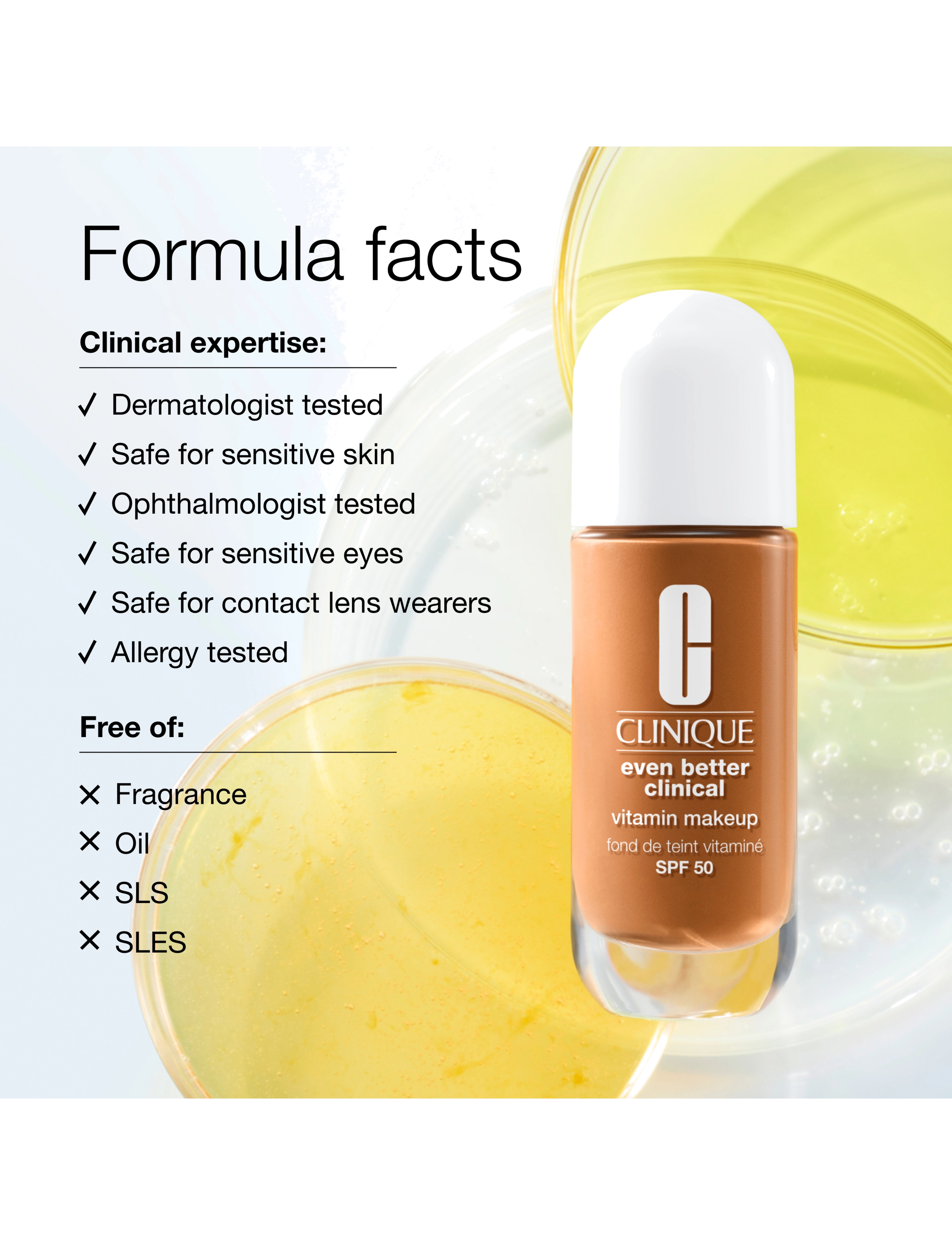 Clinique - Even Better Vitamin Makeup SPF50 - makeup - medium deep warm 3 - 4