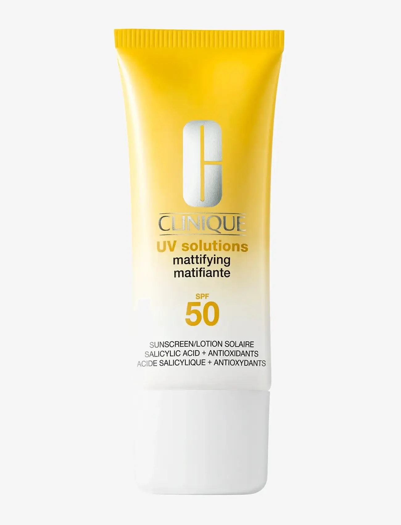 Clinique - UV Solutions Mattifying Sunscreen SPF 50 - til ansigtet - clear - 0