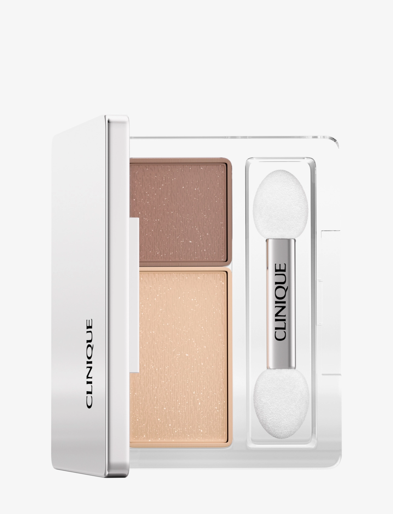 Clinique All About Shadow Duo - Ögonskuggspalett - LIKE MINK / clear
