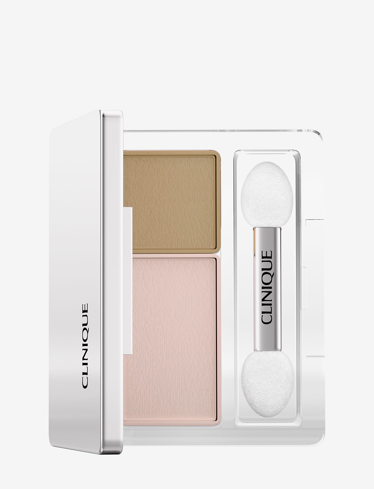 Clinique - All About Shadow Duo - Ögon & bryn  - seashell pink / fawn satin - 0