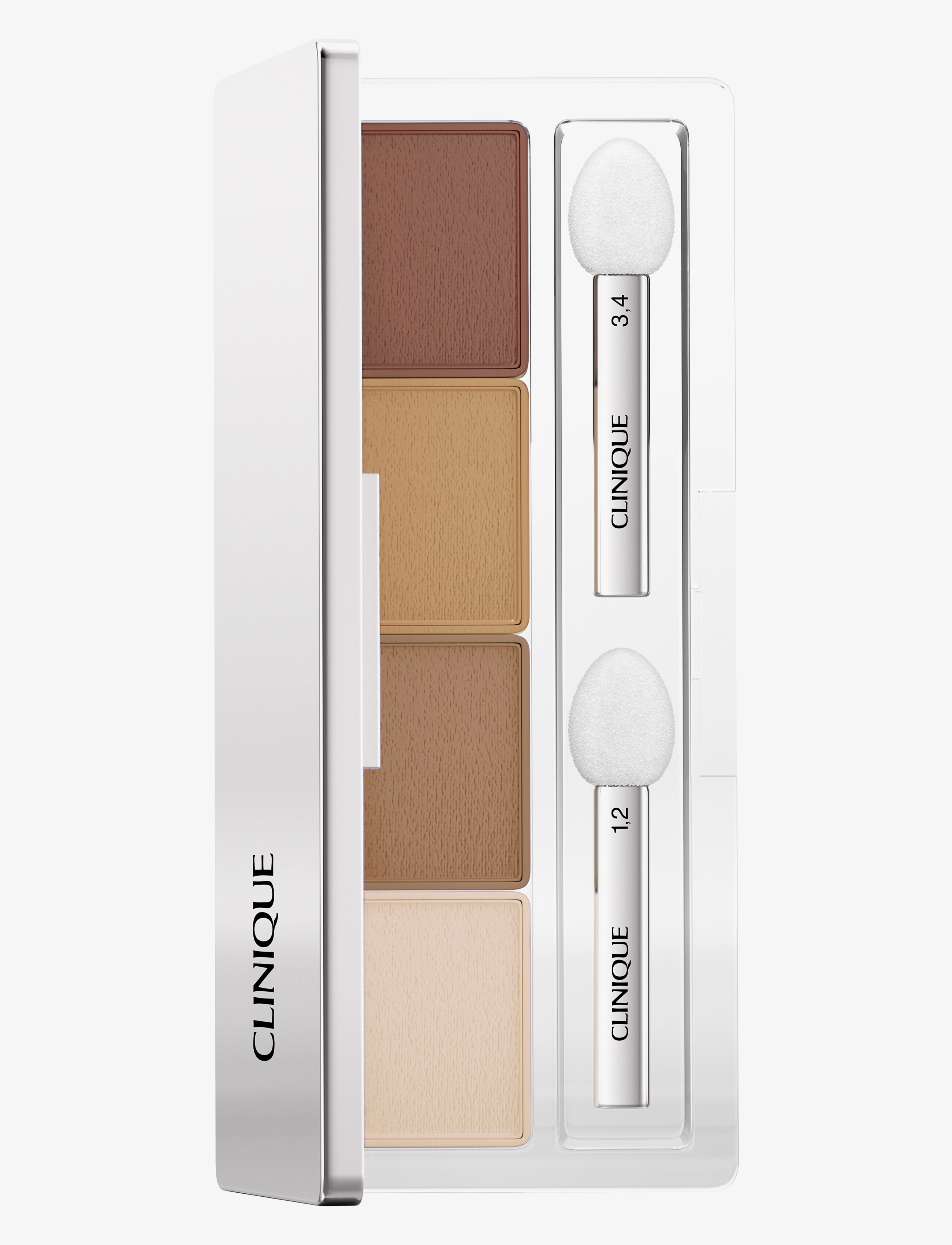 Clinique All About Shadow Quads, Øjenpalette, Nude, Str: 3.3 G