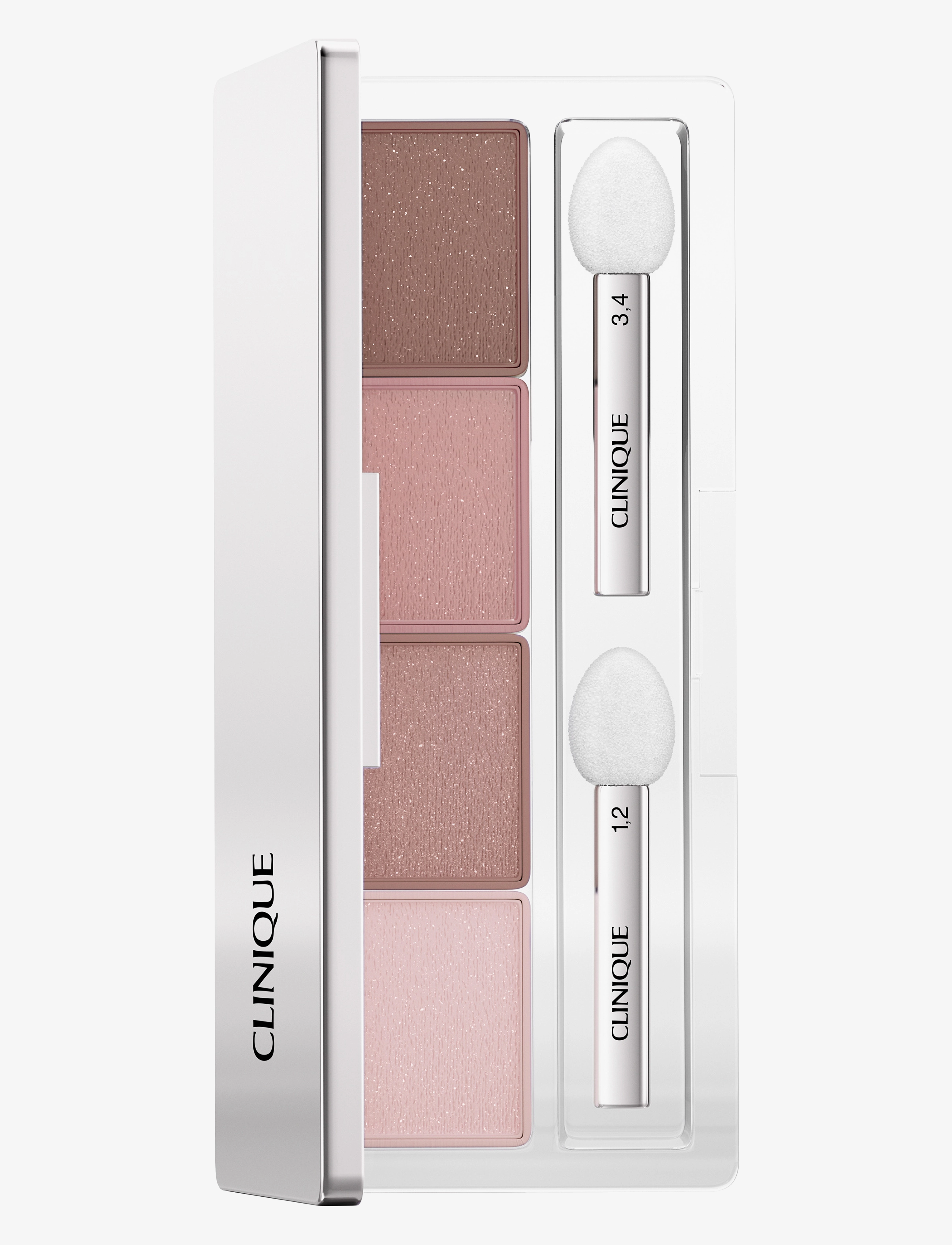 Clinique All About Shadow Quads, Øjenpalette, Nude, Str: 3.3 G