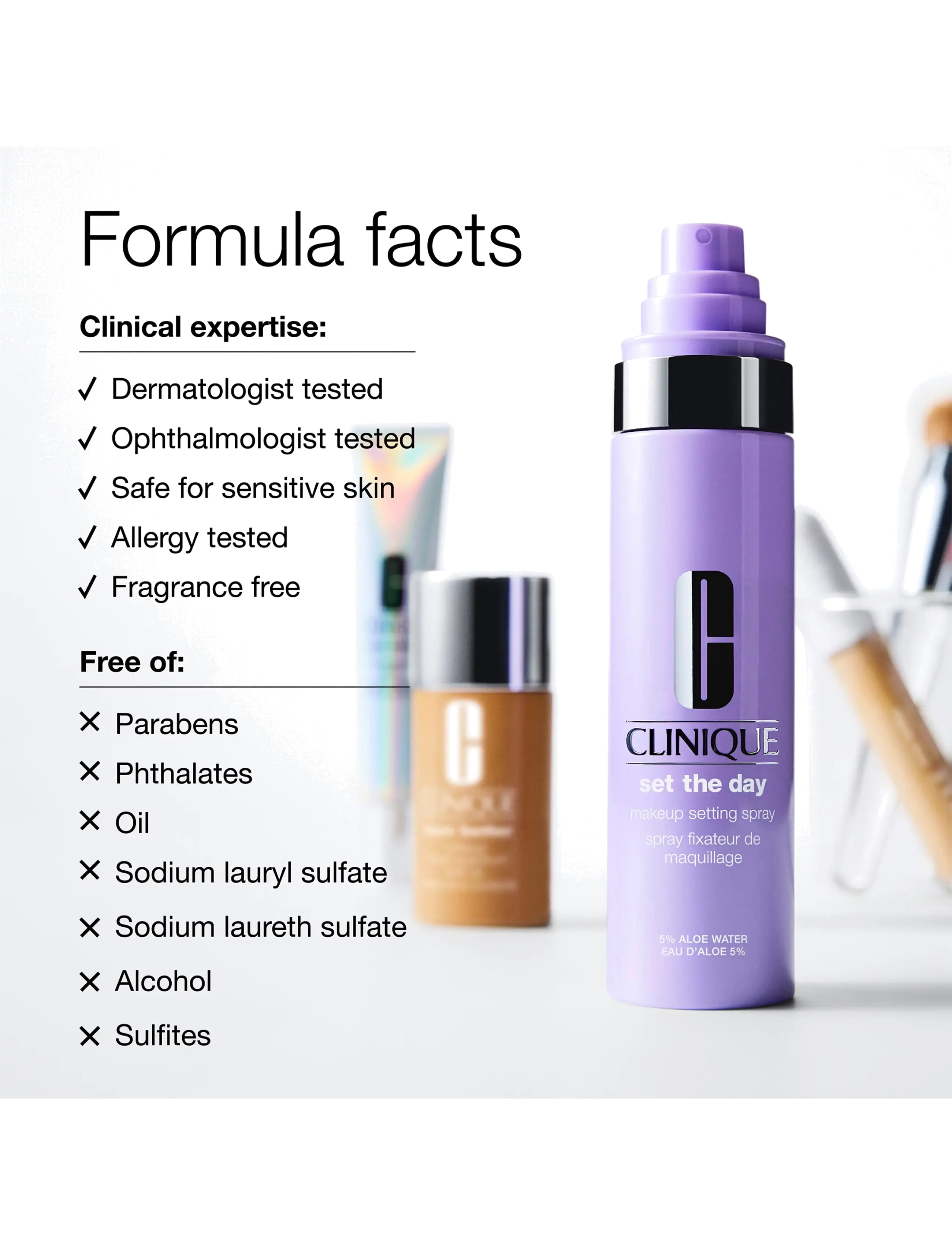 Clinique - Set The Day Makeup Setting Spray - no color - 3