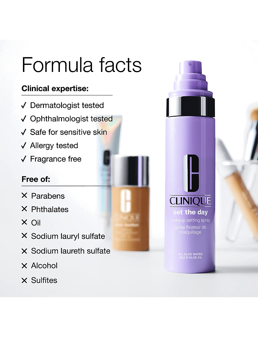 Clinique - Set The Day Makeup Setting Spray - smink - no color - 3