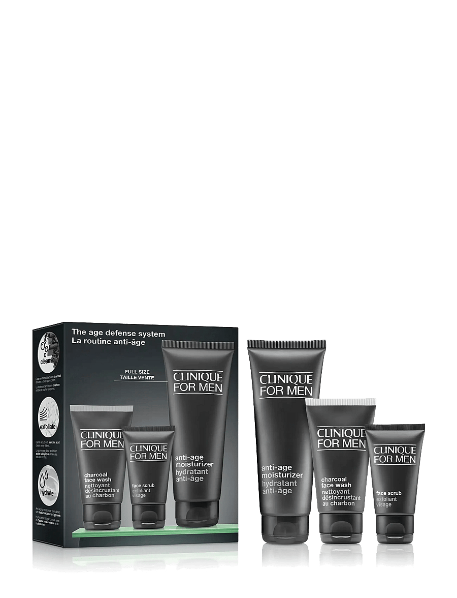 Clinique - Clinique For Men The Age Defense System Set - miehille - clear - 0