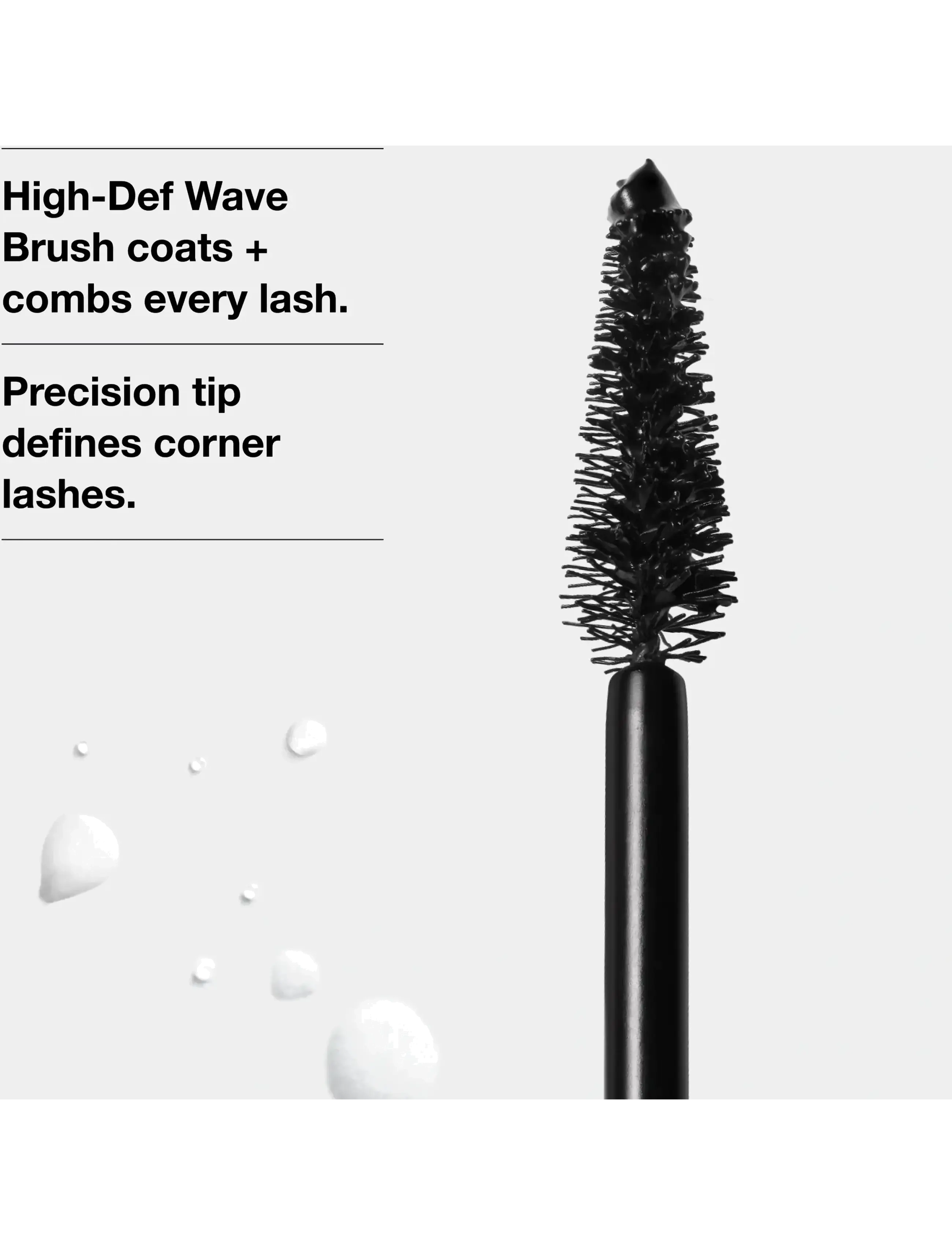 Clinique - High Impact High-Fi Full Volume Waterproof Mascara - augu og augabrúnir - intense black - 4