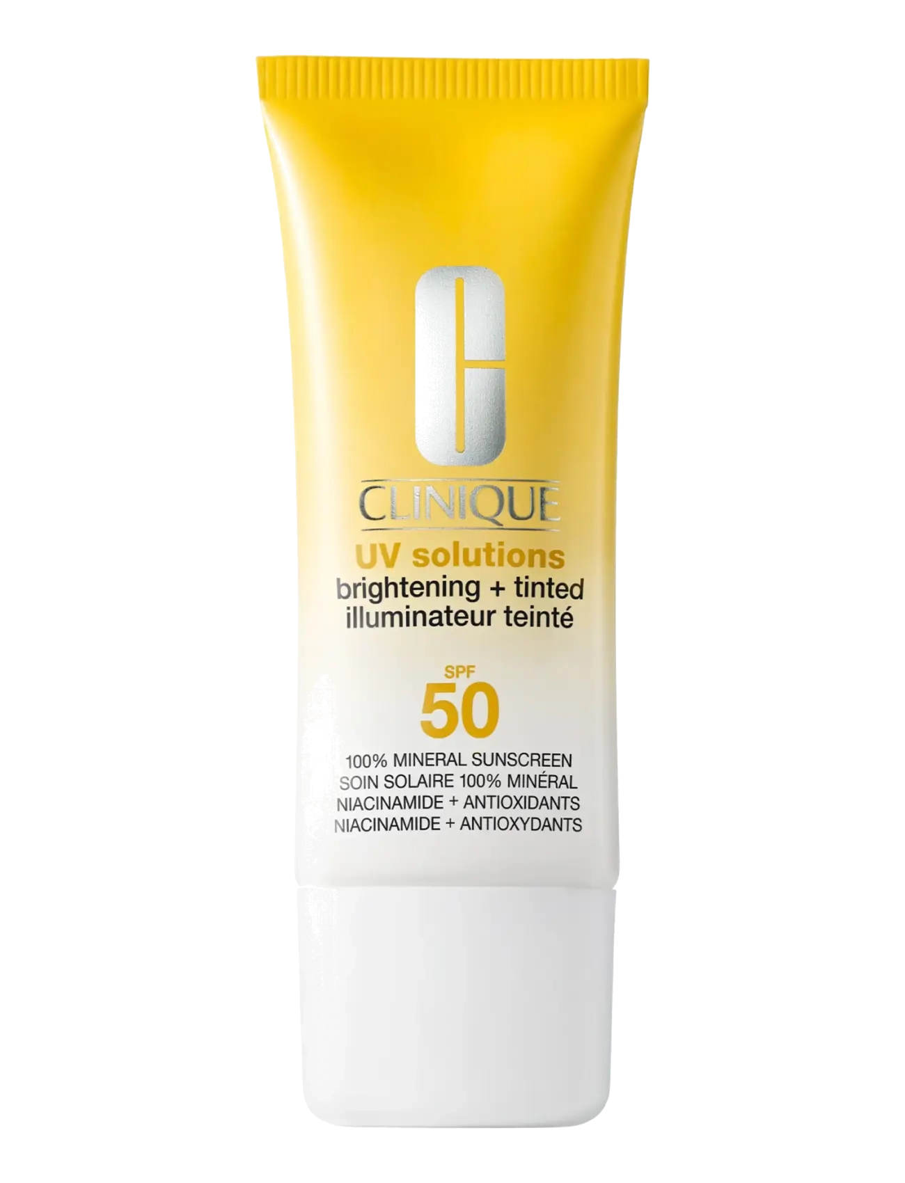 Clinique Uv Solutions Brightening + Tinted Sunscreen Spf 50, Ansigt, Str: 40 ML