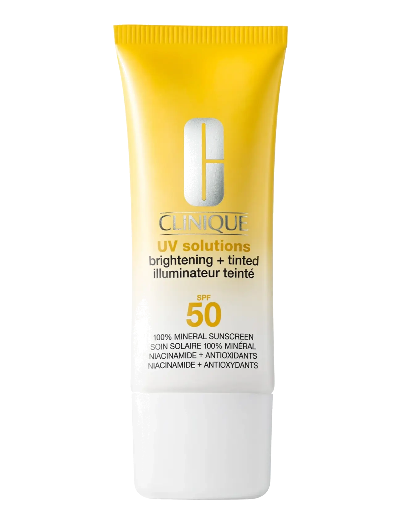 Clinique Uv Solutions Brightening + Tinted Sunscreen Spf 50, Ansigt, Str: 40 ML
