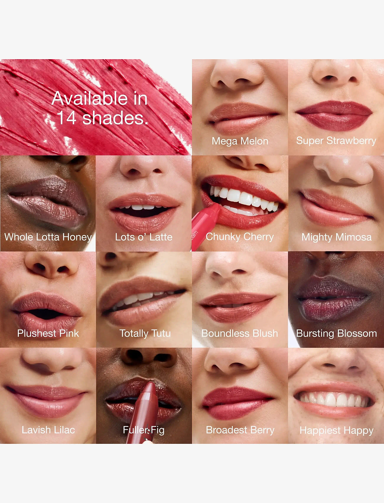 Clinique - Chubby Stick Moisturizing Lip Color Balm - huulirasvat - whole lotta honey - 4