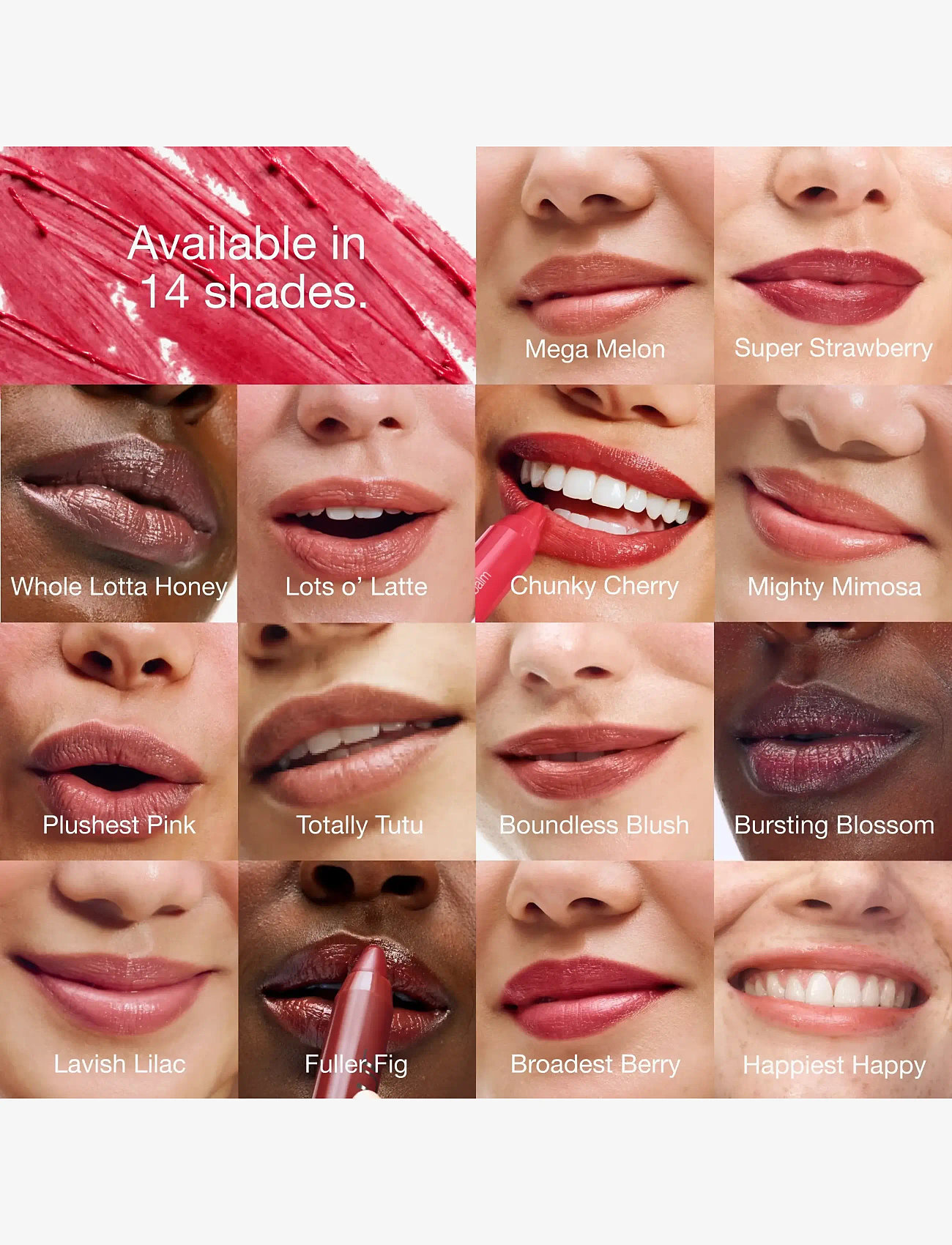 Clinique - Chubby Stick Moisturizing Lip Color Balm - læbepomade - boundless blush - 3