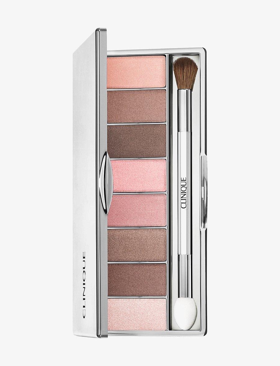 Clinique - All About Shadow 8 Pan - Best ot Pink Honey - silmät ja kulmakarvat - pink honey - 0