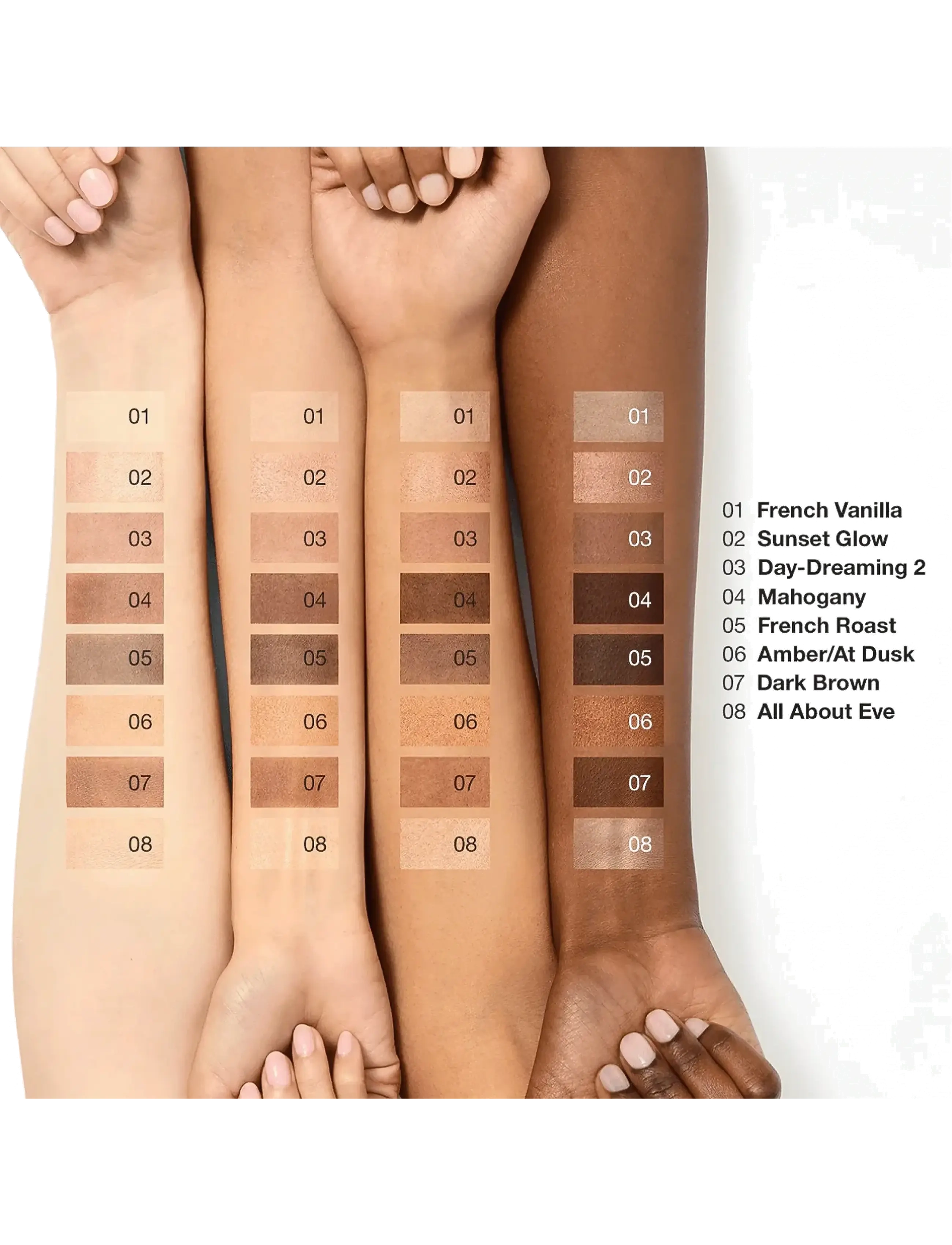 Clinique - All About Shadow 8pan Nude Honey - Ögon & bryn  - nude honey - 2