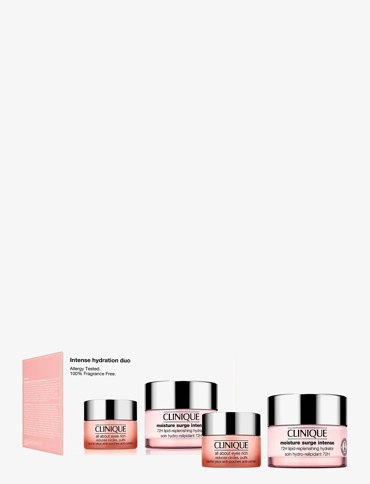 Clinique - Intense hydration duo skincare set - naisille - no color - 0