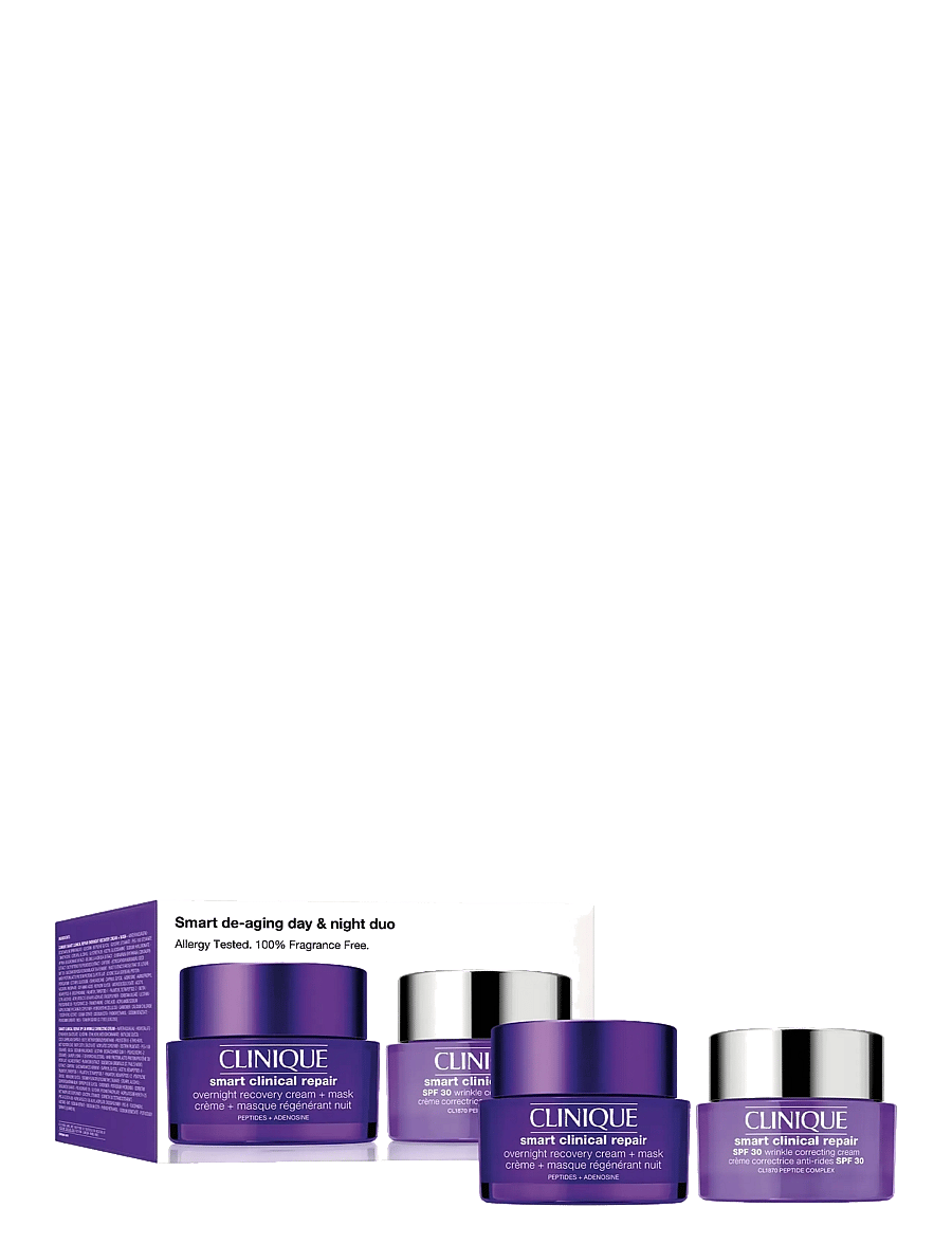 Clinique - Smart de-aging day & night duo skincare set - handa henni - no color - 0