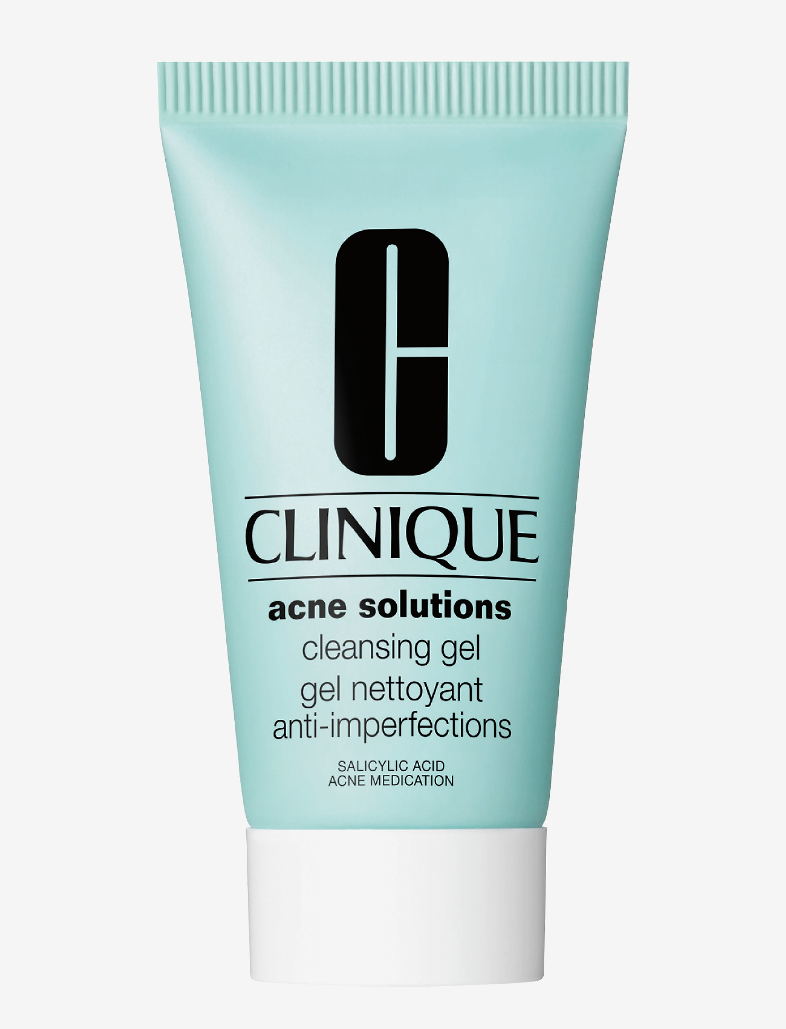 Clinique Anti-Blemish Solutions Cleansing Gel, 125ml, Nude, Rengøringsmidler > Ansigtsvask Og Rengøringsmidler, Dame