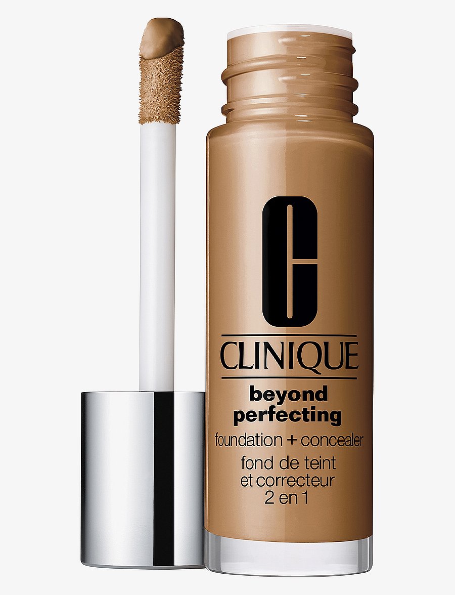 Clinique - Beyond Perfecting Foundation + Concealer - förðunarvörur - cream caramel 98cn - 1