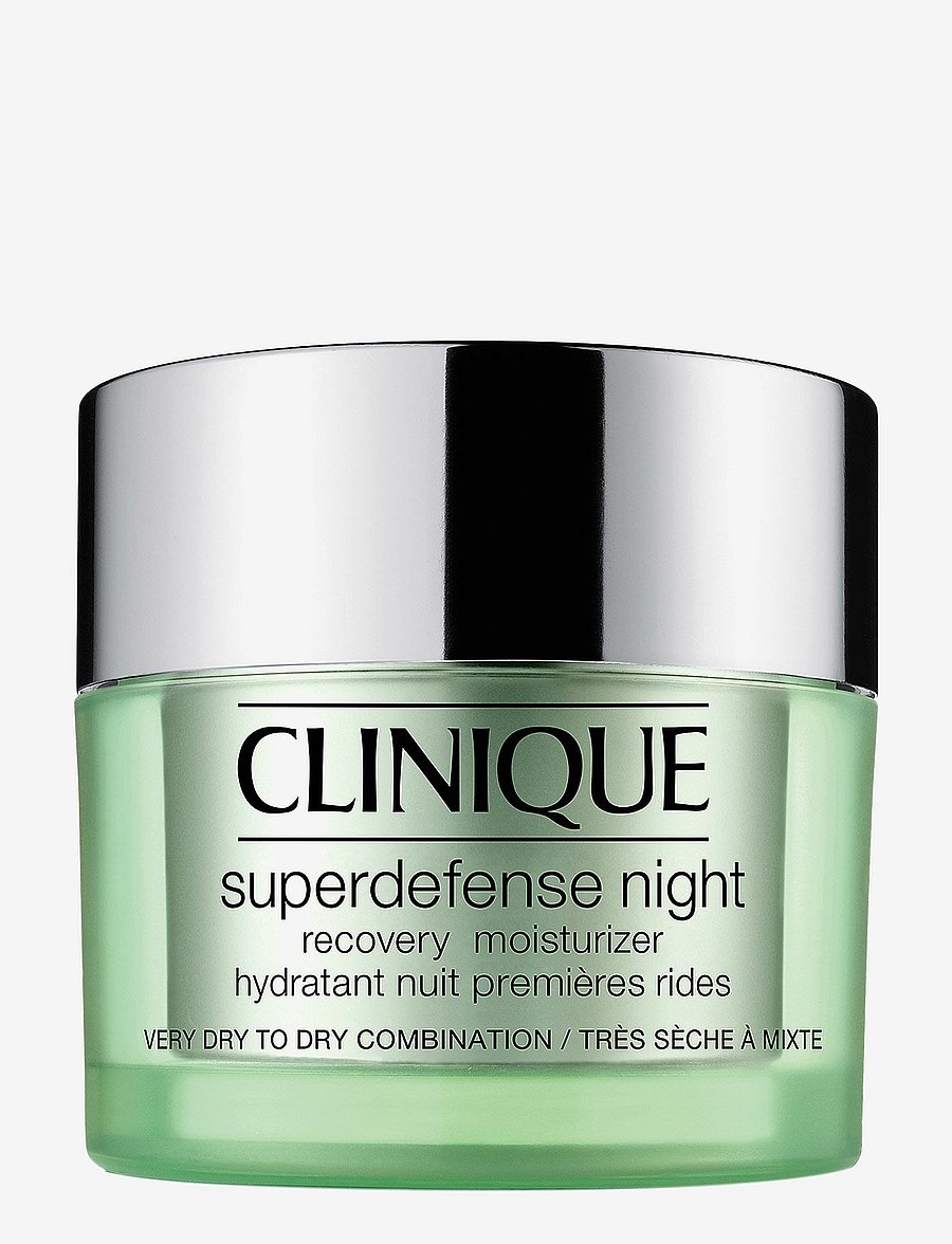 Clinique - Superdefense Night Skin Type 1+2 - sommarens hudvård - clear - 0