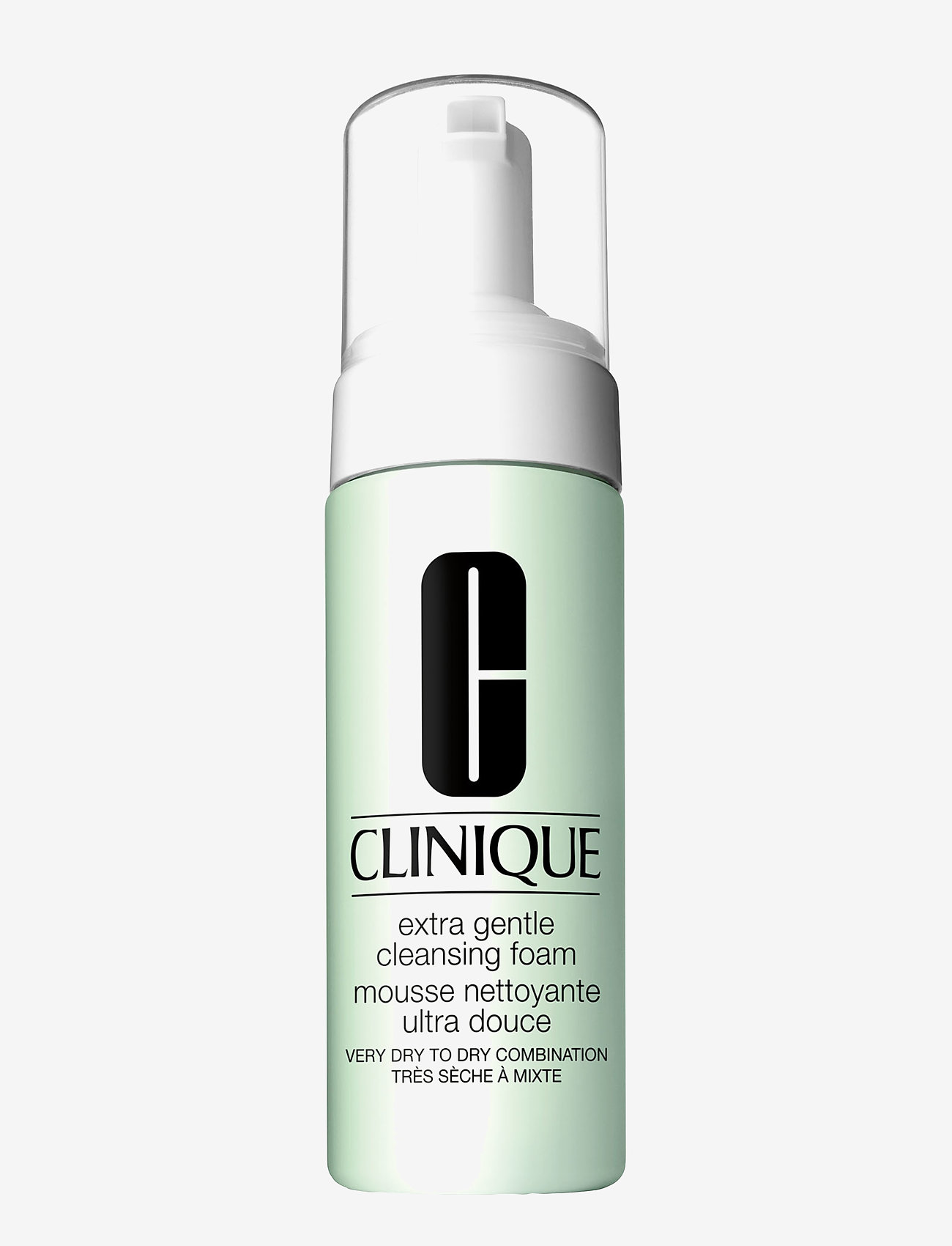 Clinique Extra Gentle Cleansing Foam, 125ml, Nude, Rengøringsmidler > Mousse Cleanser, Dame