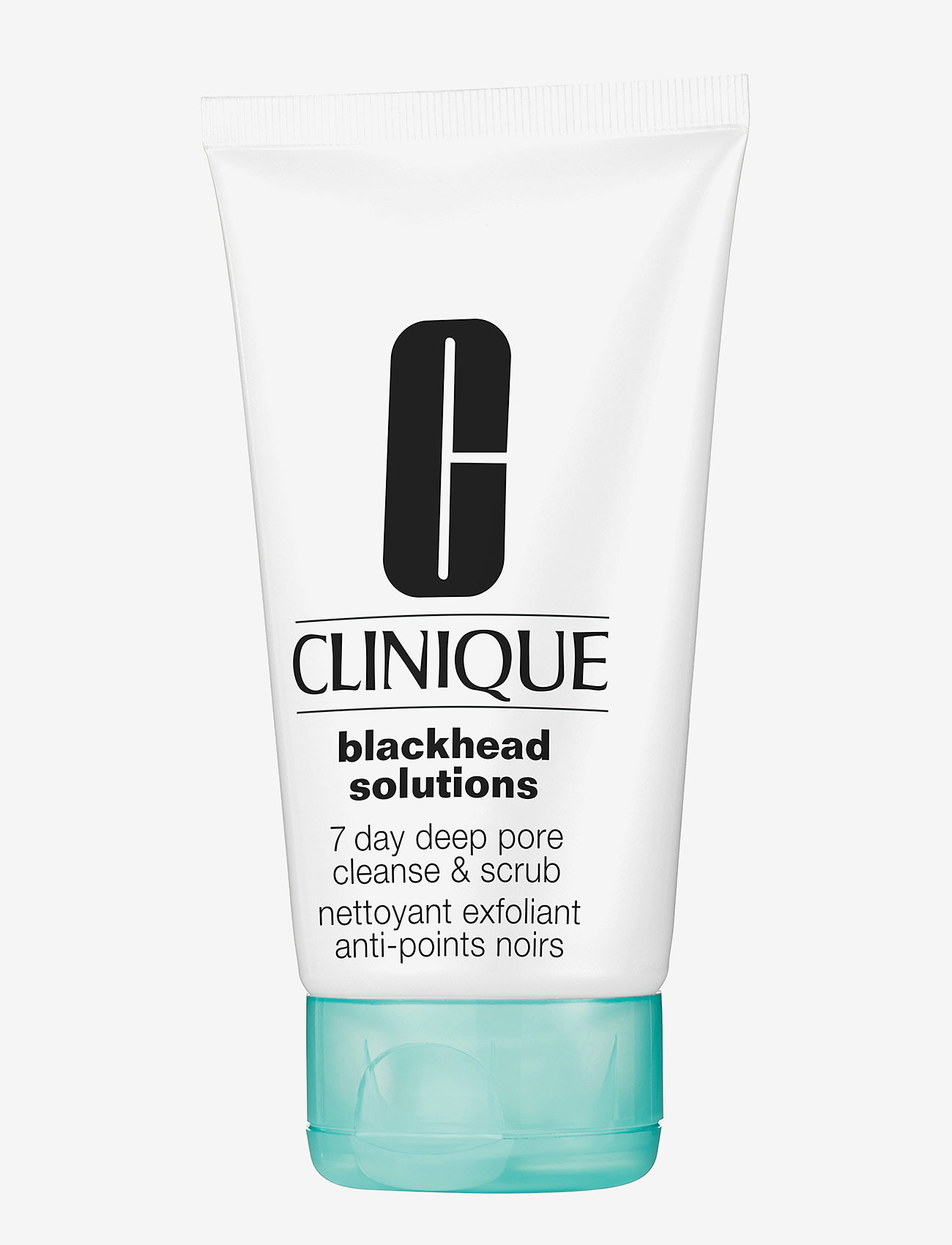 Clinique Blackhead Solutions 7 Day Deep Pore Cleanse & Scrub, 125 ml, Nude, Rengøringsmidler > Ansigtsvask Og Rengøringsmidler, Dame