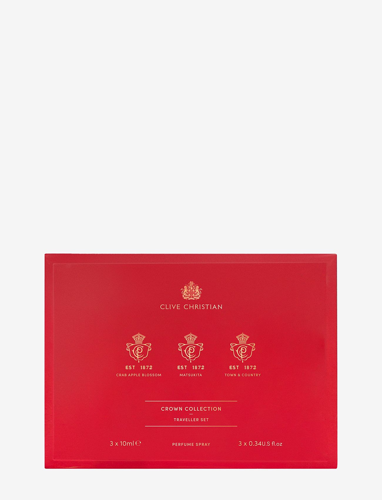 Clive Christian - Crown Collection Traveler Set (3*10 ml) - unisex - clear - 1