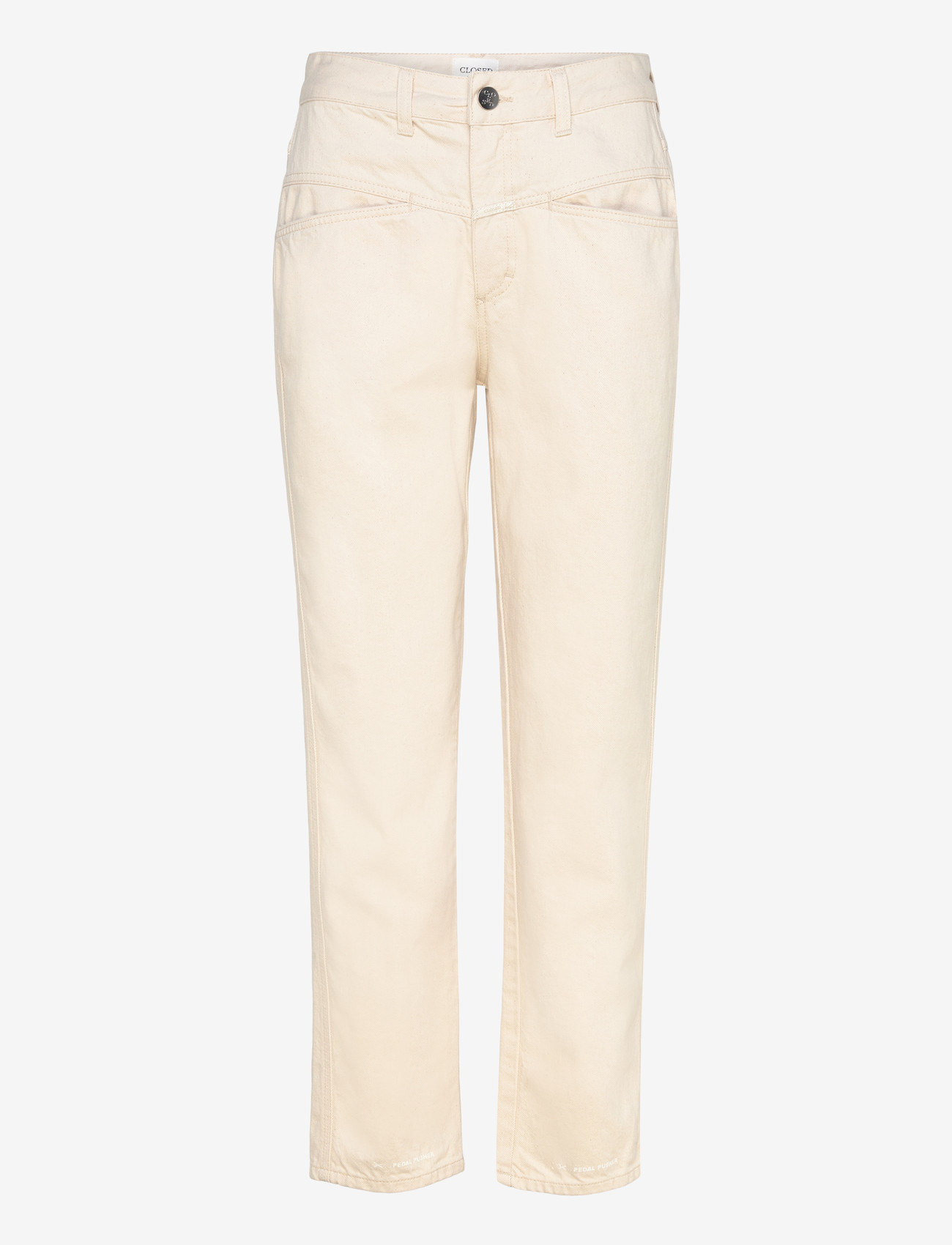 Closed - PEDAL PUSHER - chinos - ivory - 0