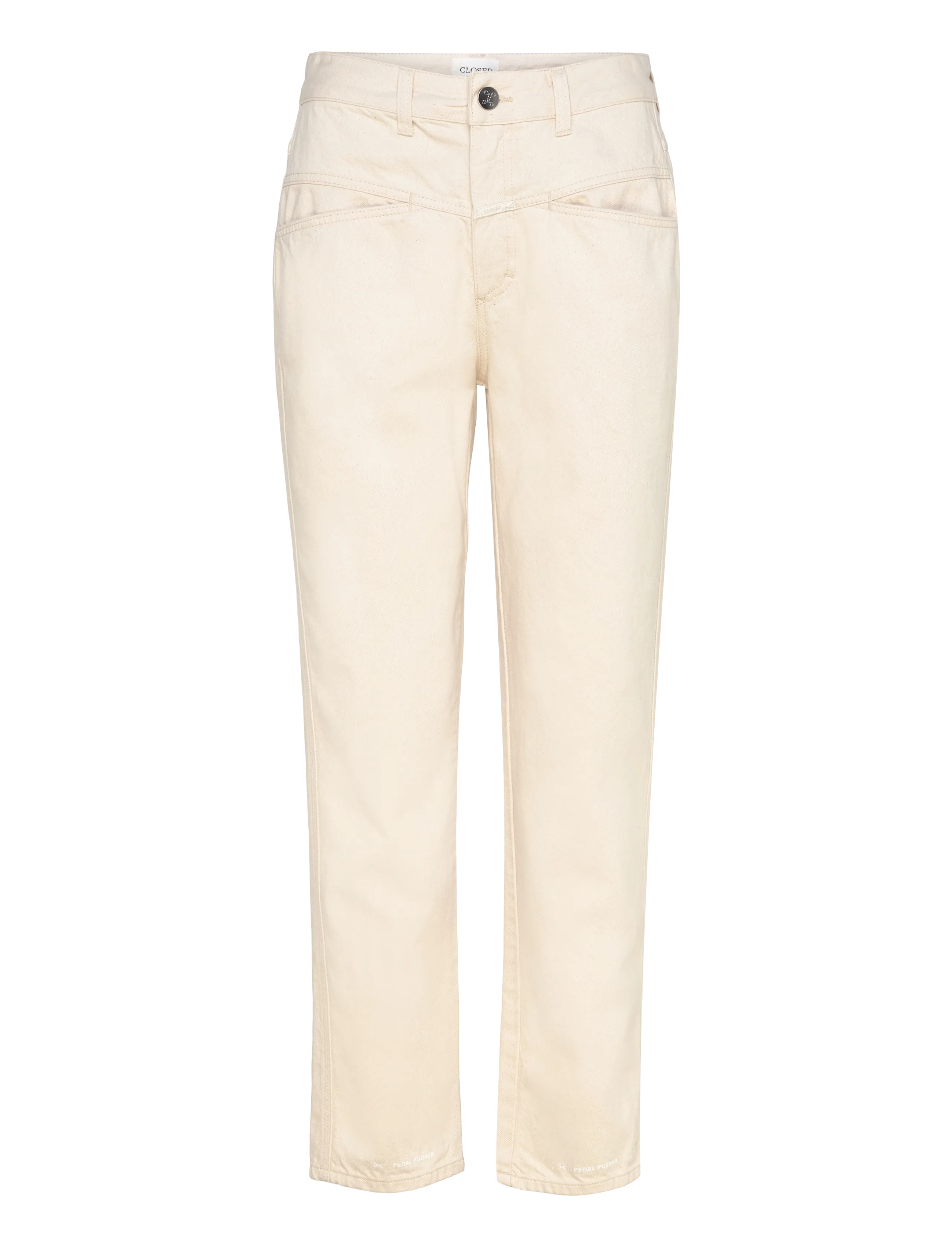 Closed - PEDAL PUSHER - chino-püksid - ivory - 0