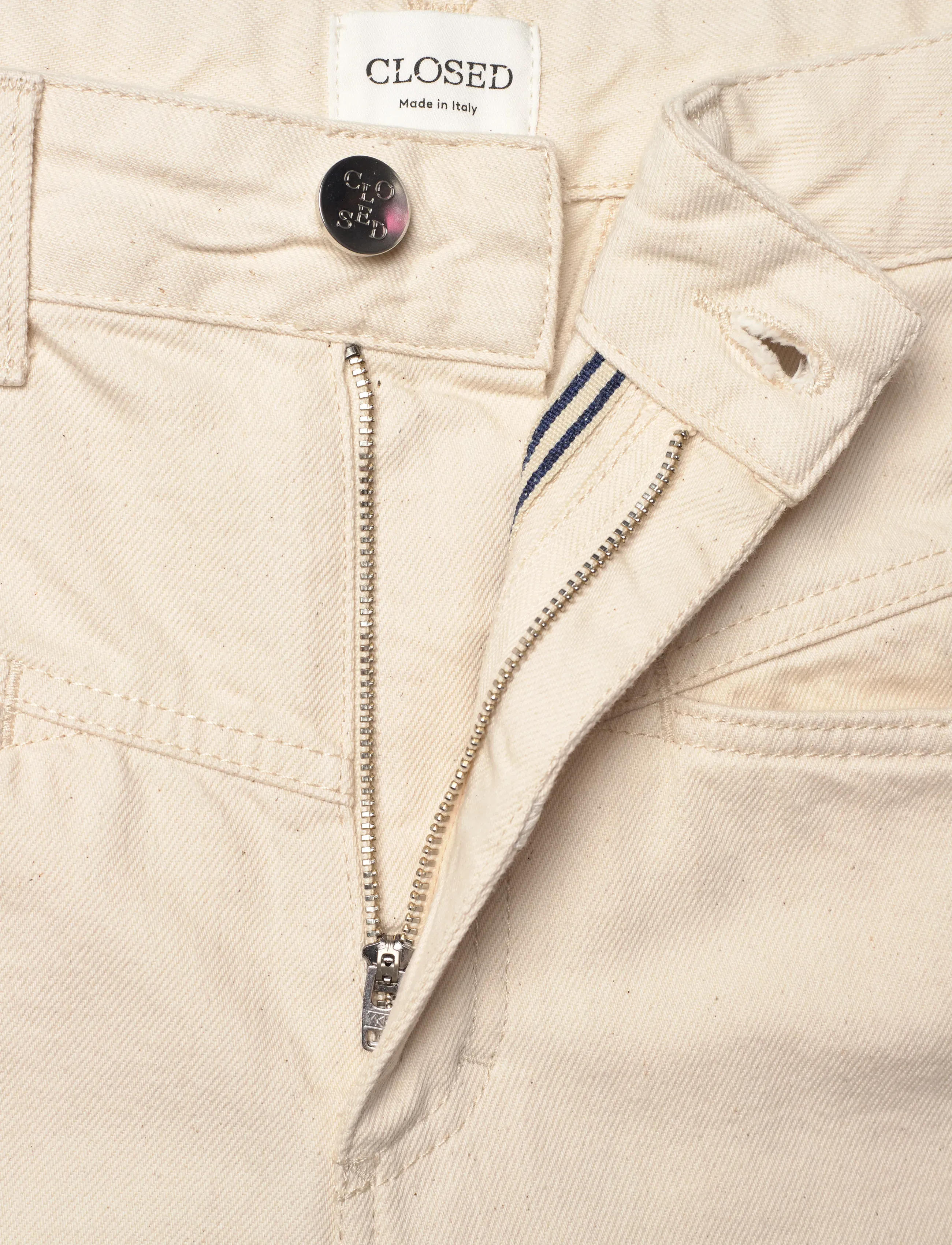 Closed - PEDAL PUSHER - chino püksid - ivory - 3