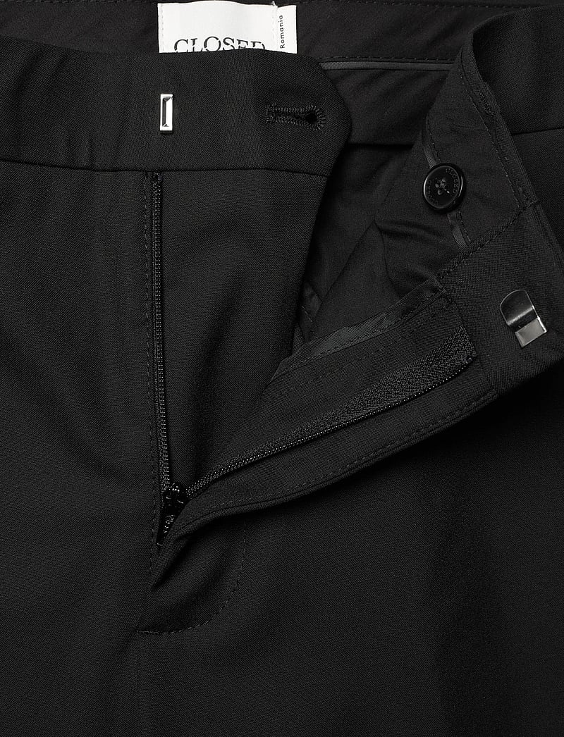 Closed - AUCKLEY - straight leg hosen - black - 3