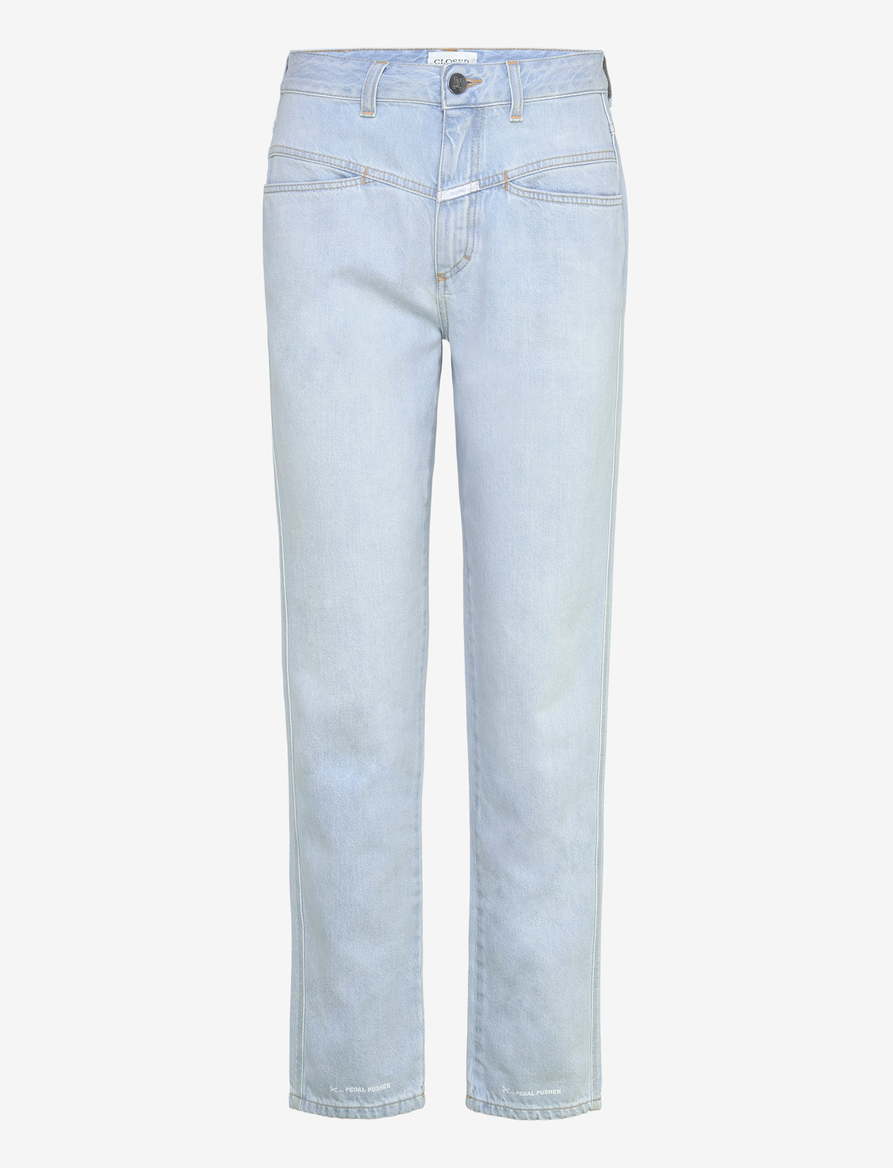 Closed - PEDAL PUSHER - sirge säärega teksad - light blue - 0