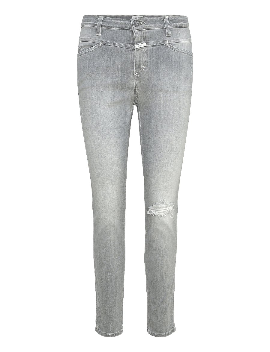 Closed - SKINNY PUSHER - skinny jeans - light grey - 1
