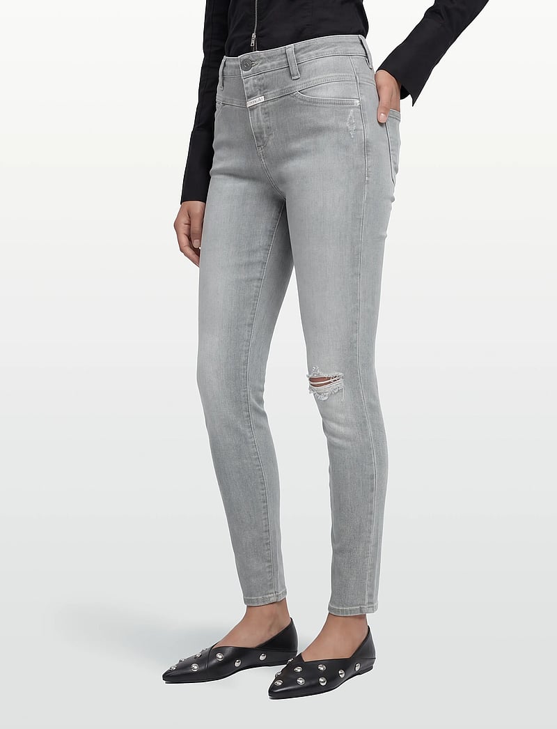 Closed - SKINNY PUSHER - skinny jeans - light grey - 3
