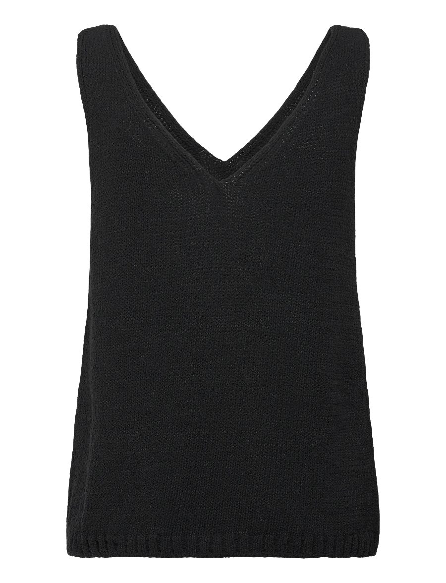 Closed - STRAP TOP - varrukateta alussärgid - black - 1